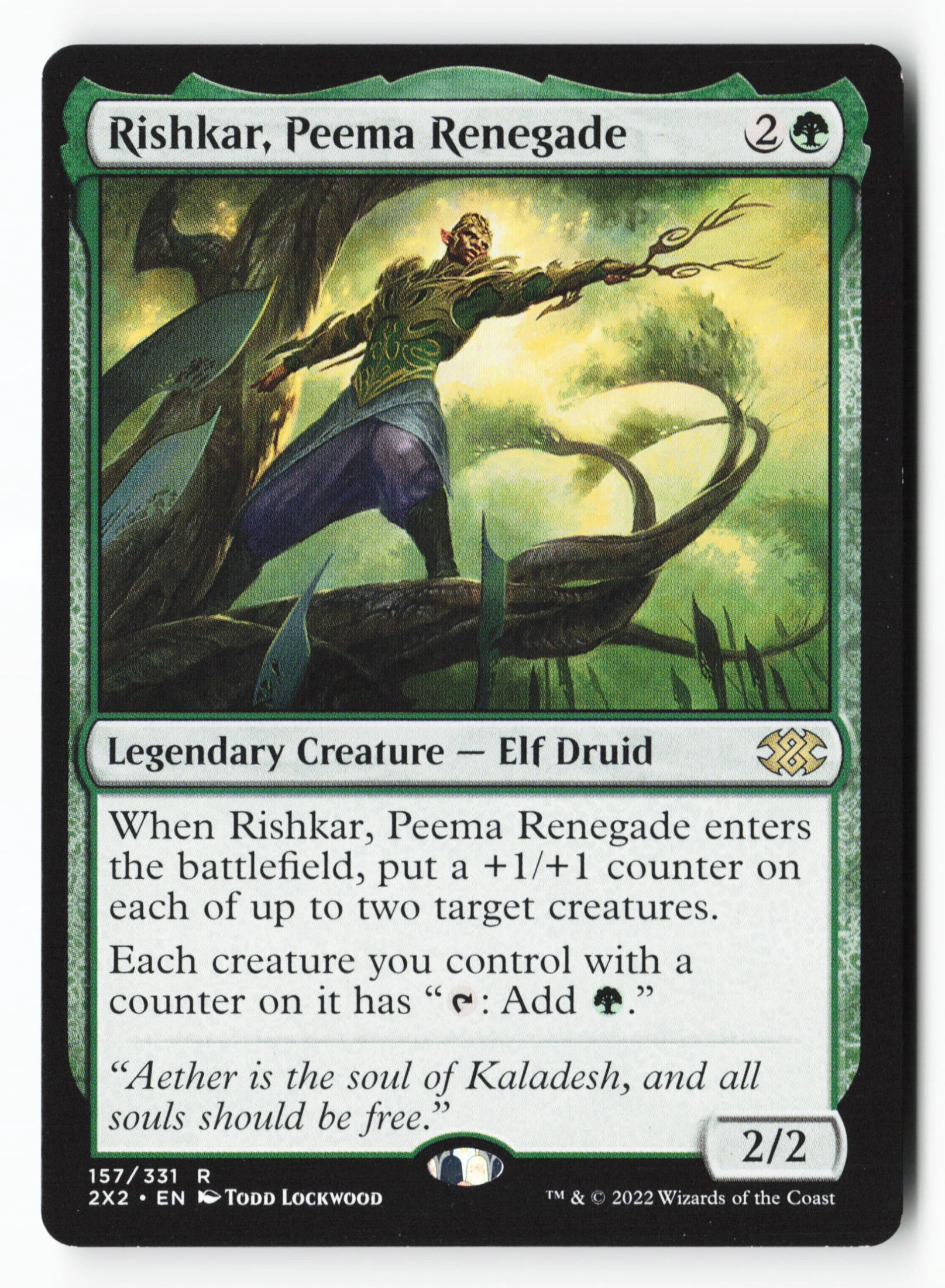Rishkar, Peema Renegade (2X2 157) — Voorkant