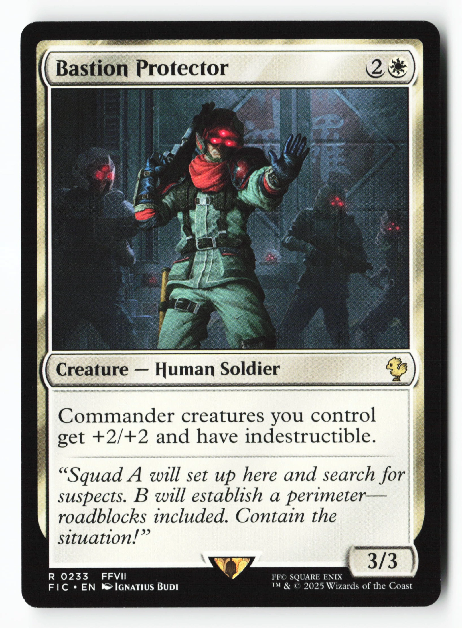 Bastion Protector (FIC 233) — Voorkant