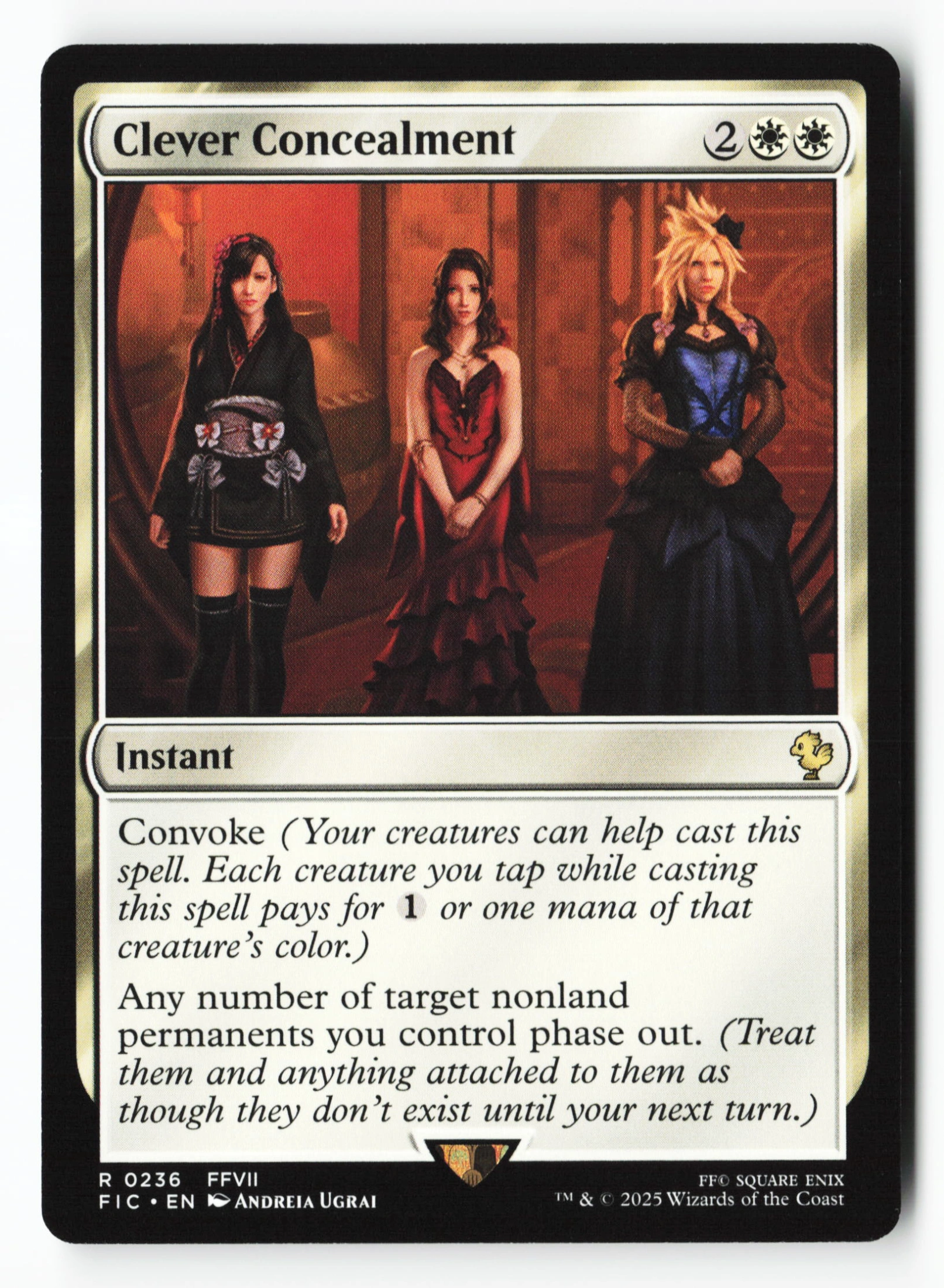 Clever Concealment (FIC 236) — Voorkant