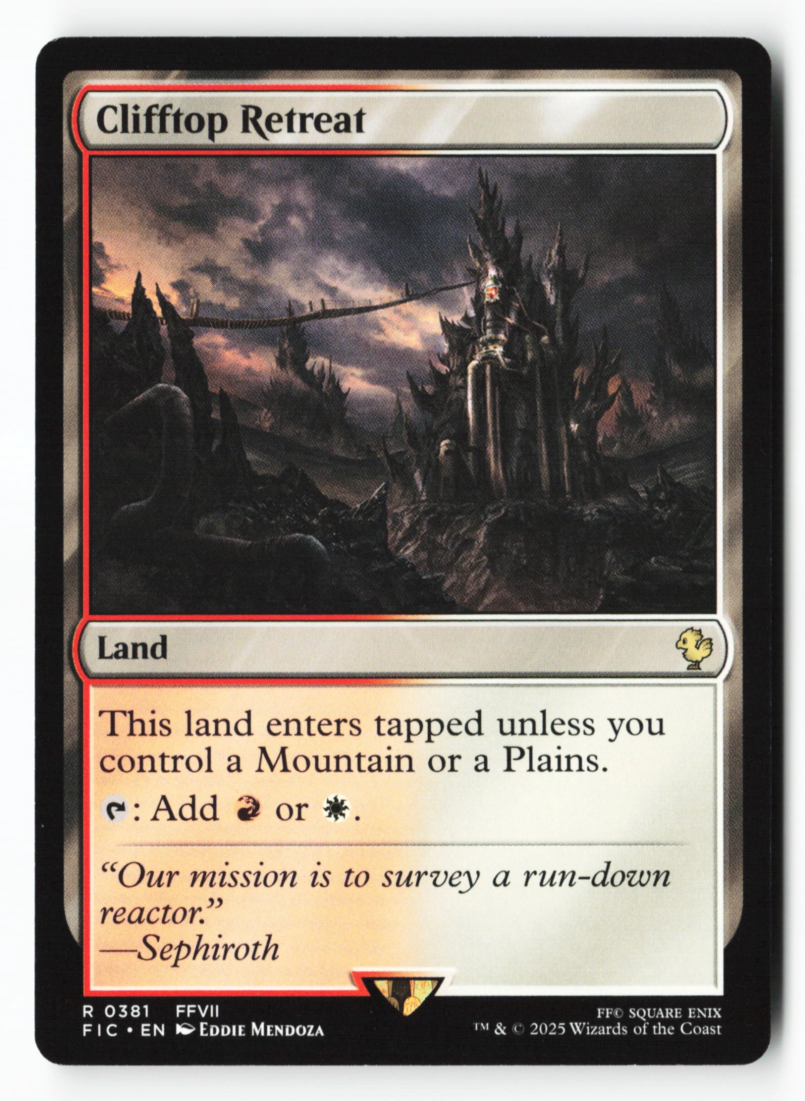 Clifftop Retreat (FIC 381) — Voorkant