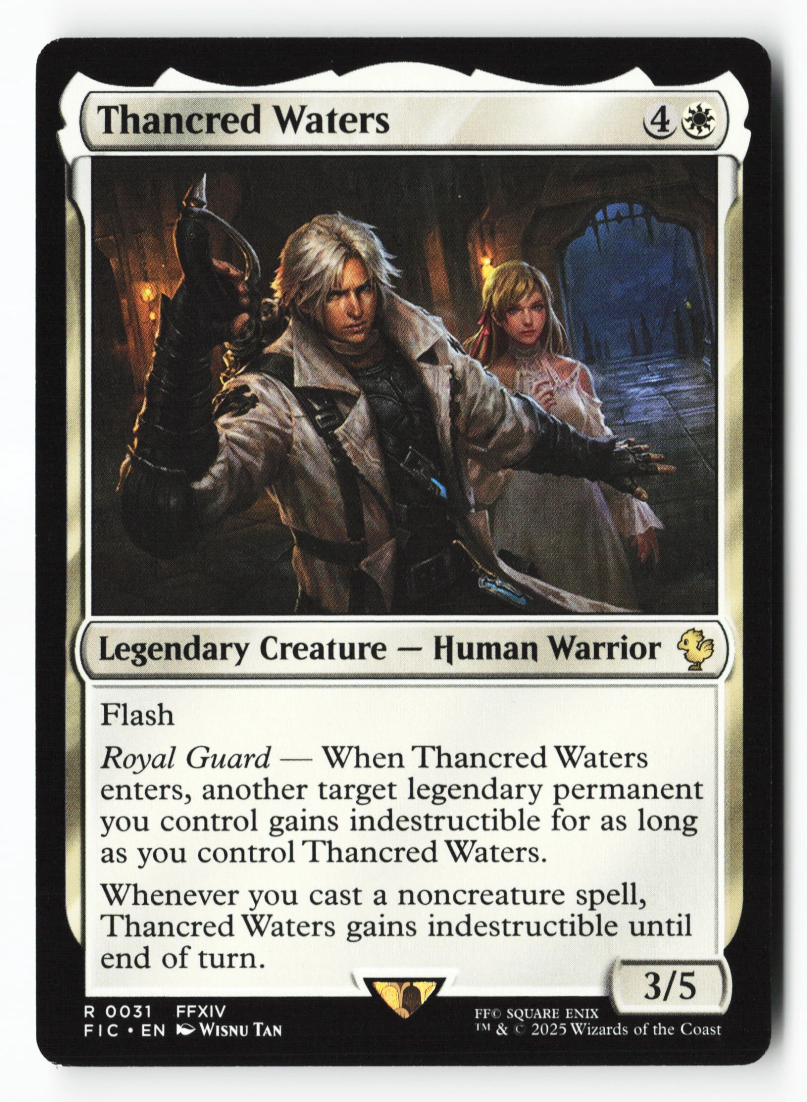 Thancred Waters (FIC 031) — Voorkant