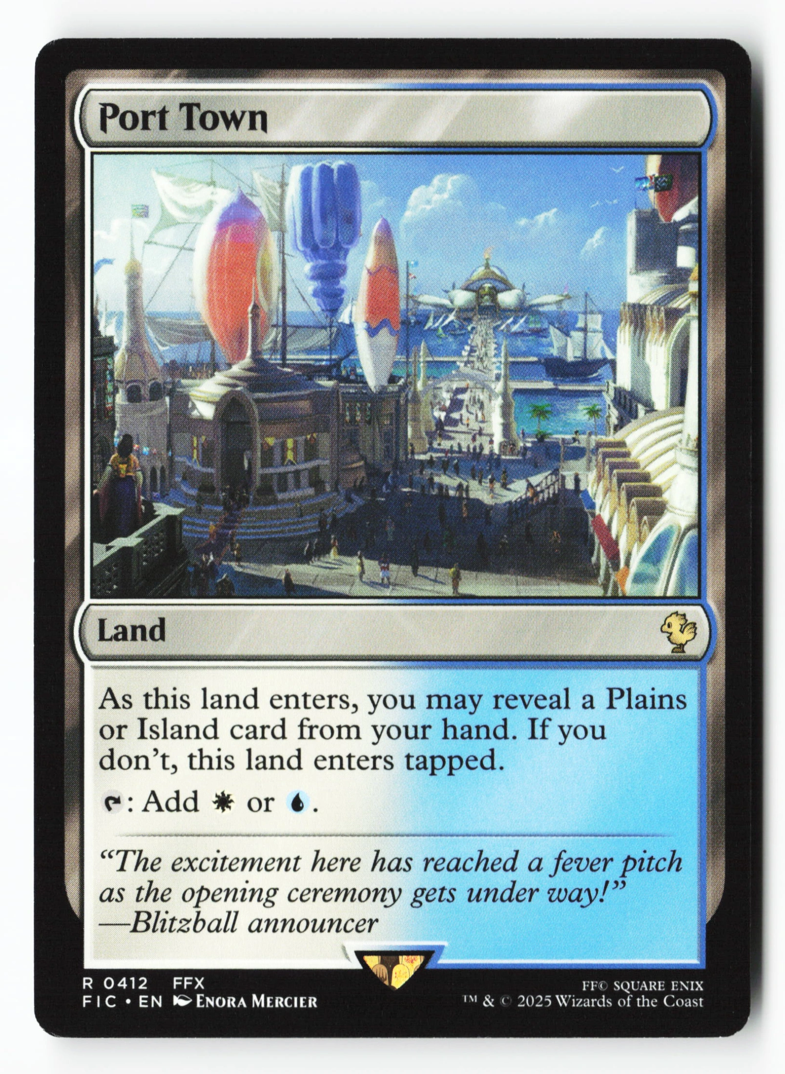 Port Town (FIC 412) — Voorkant