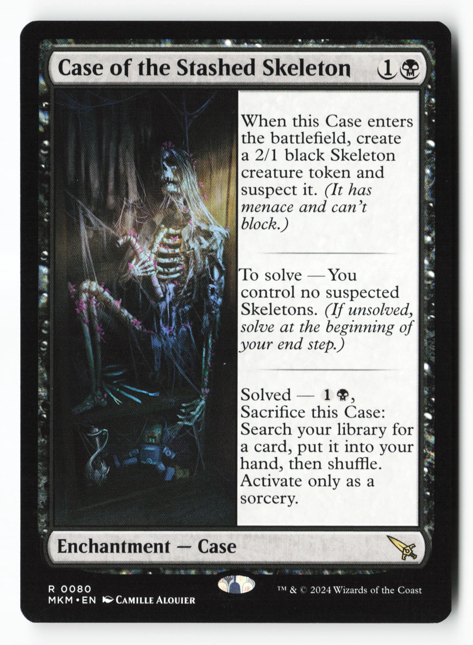 Case of the Stashed Skeleton (MKM 080) — Voorkant