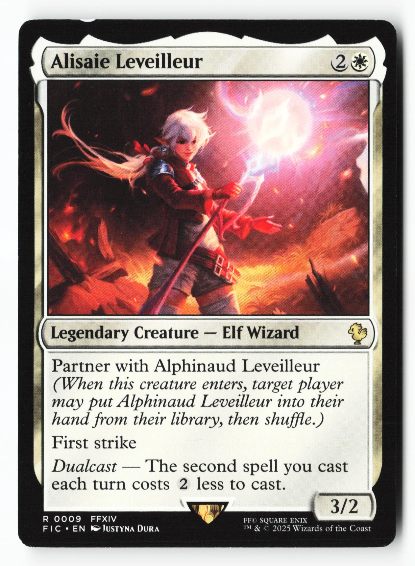 Alisaie Leveilleur (FIC 009) — Voorkant