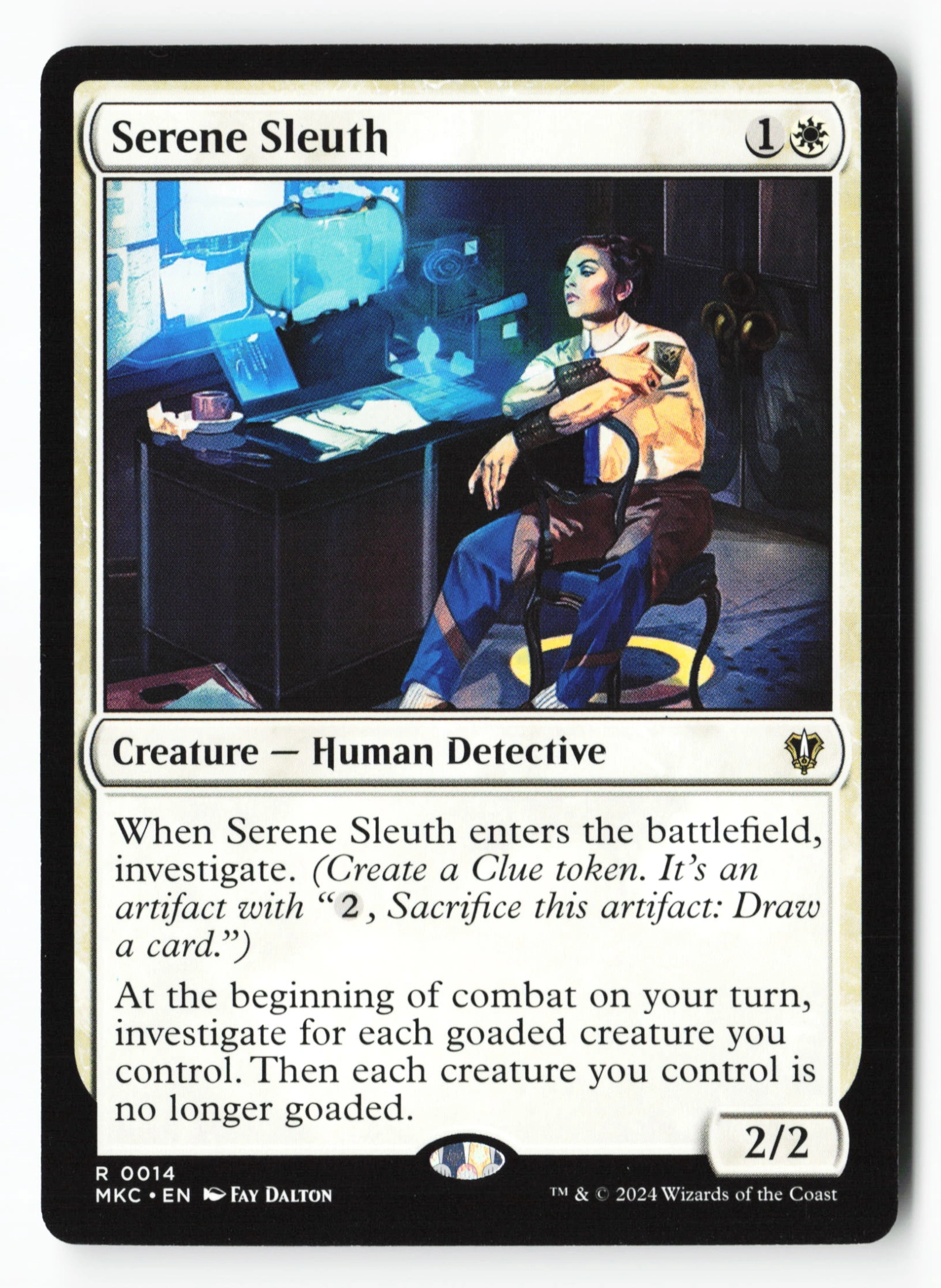 Serene Sleuth (MKC 014) — Voorkant