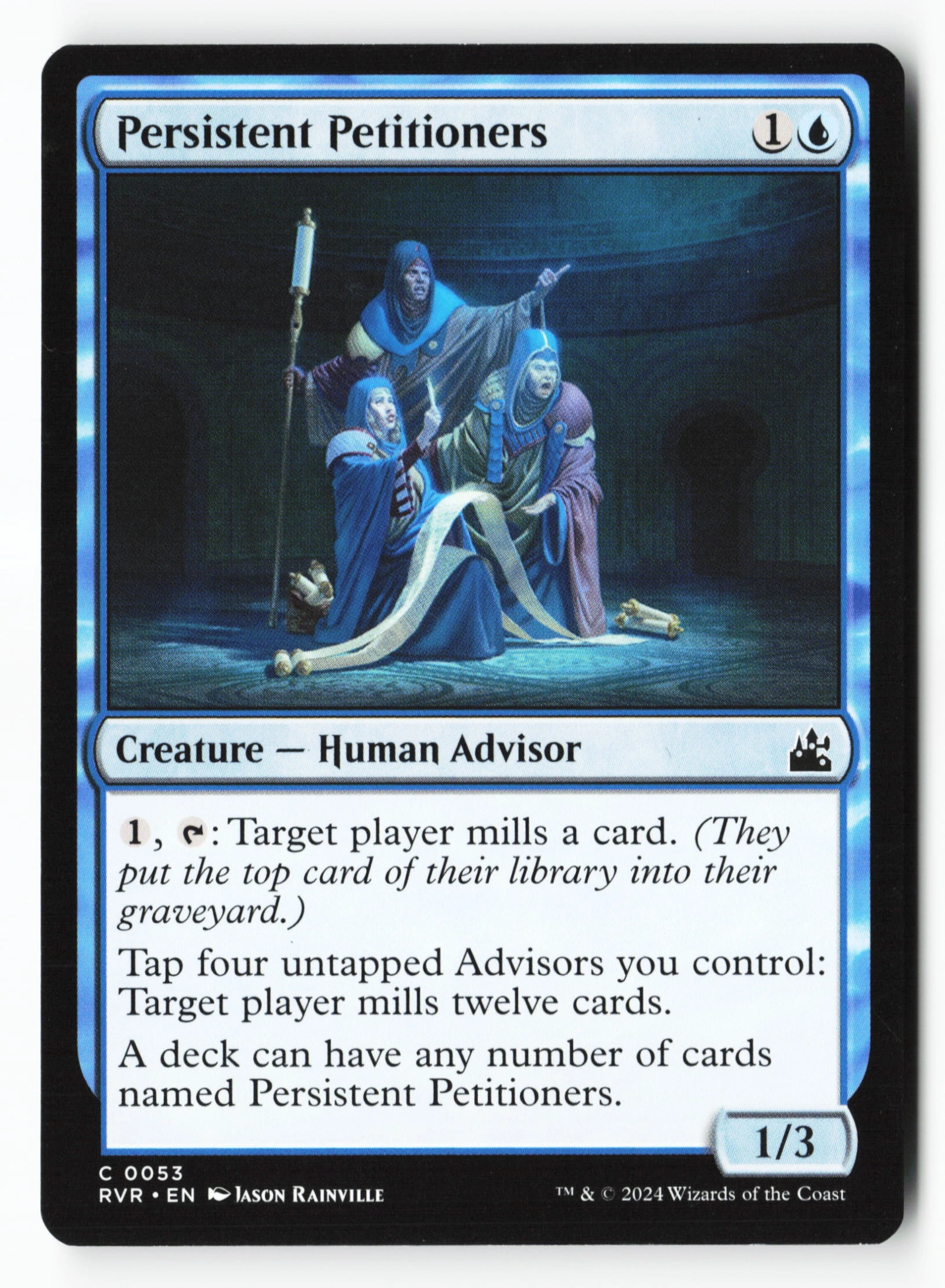 Persistent Petitioners (RVR 053) — Voorkant