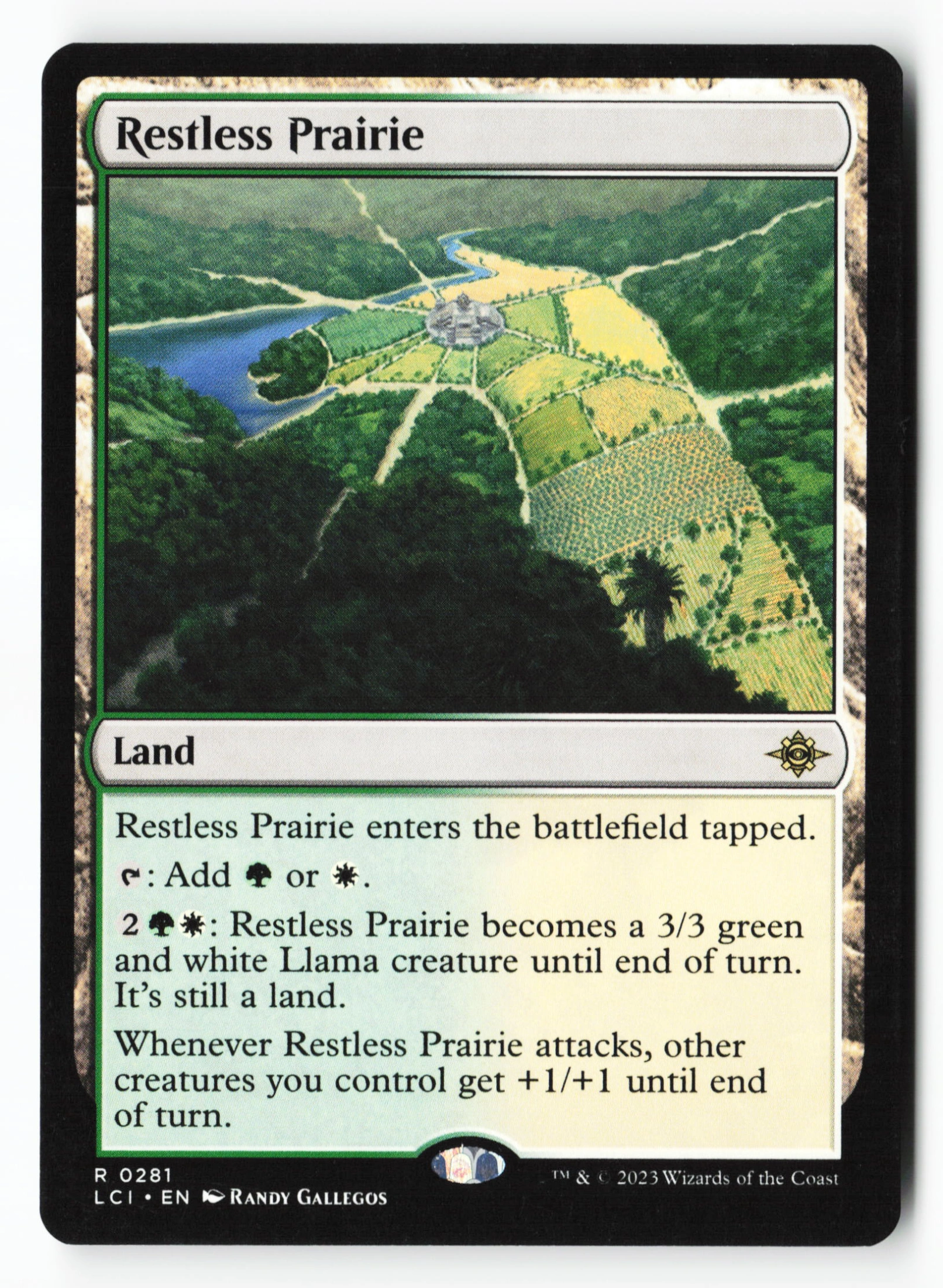 Restless Prairie (LCI 281) — Voorkant