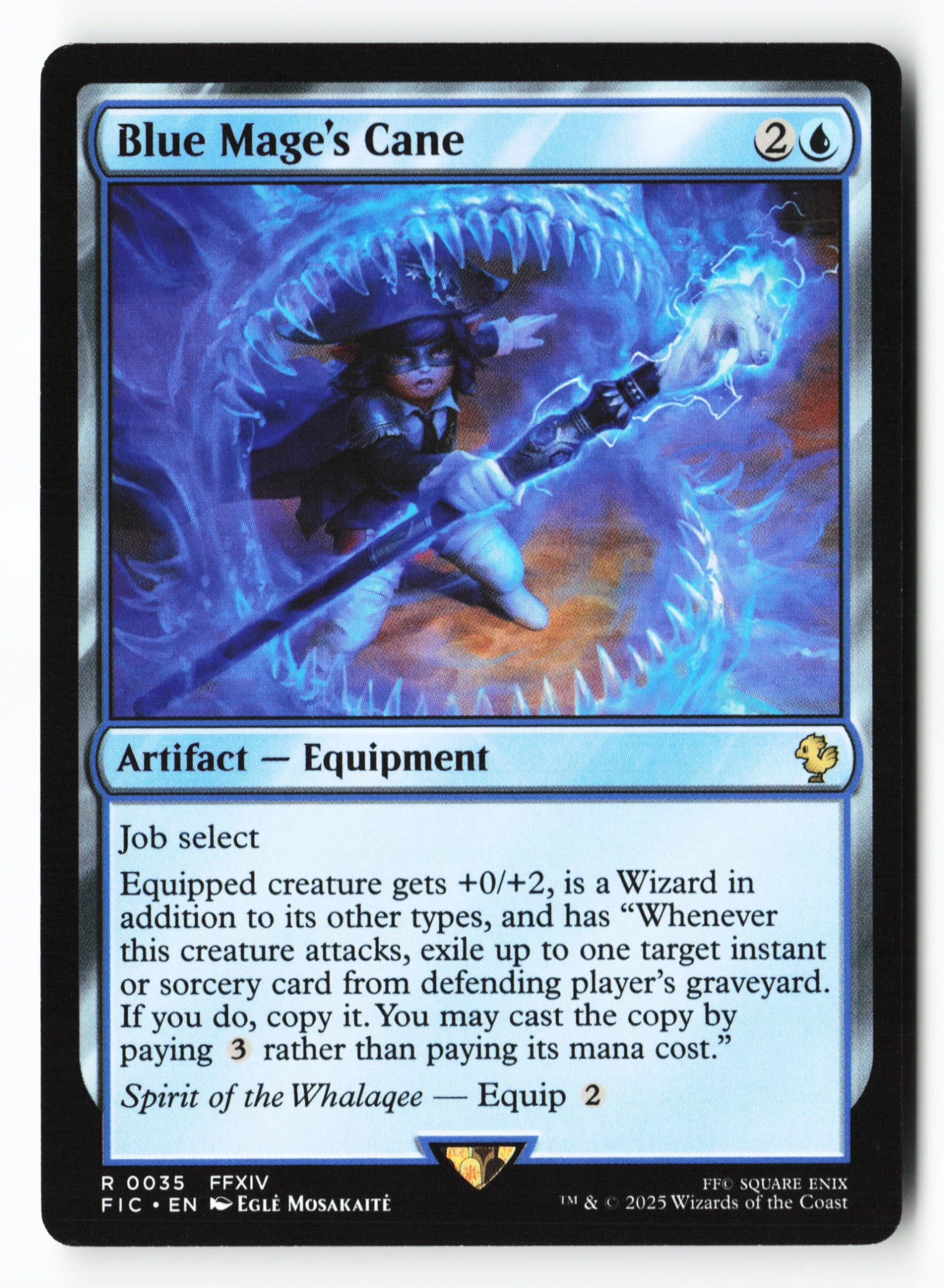 Blue Mage's Cane (FIC 035) — Voorkant