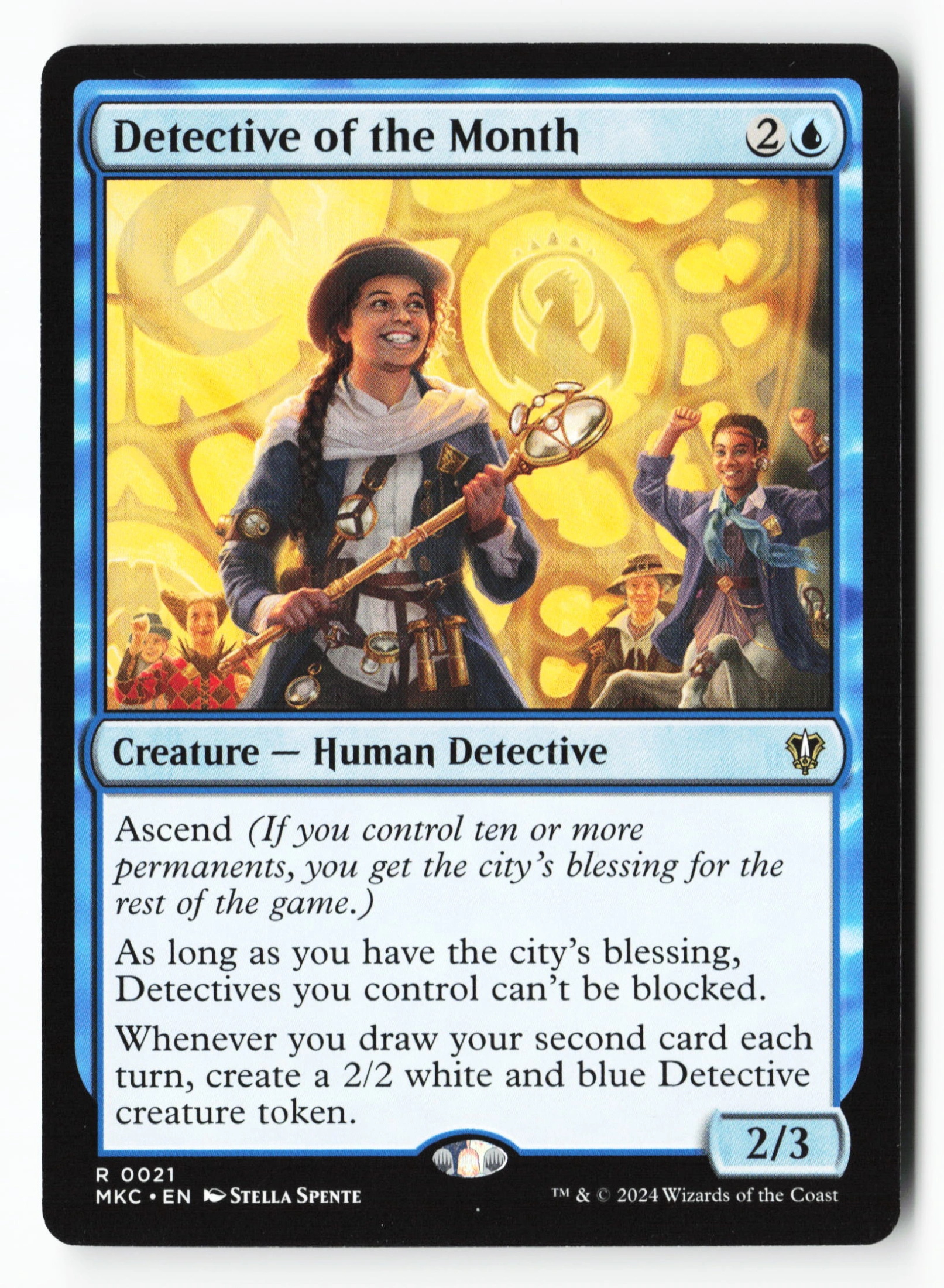 Detective of the Month (MKC 021) — Voorkant