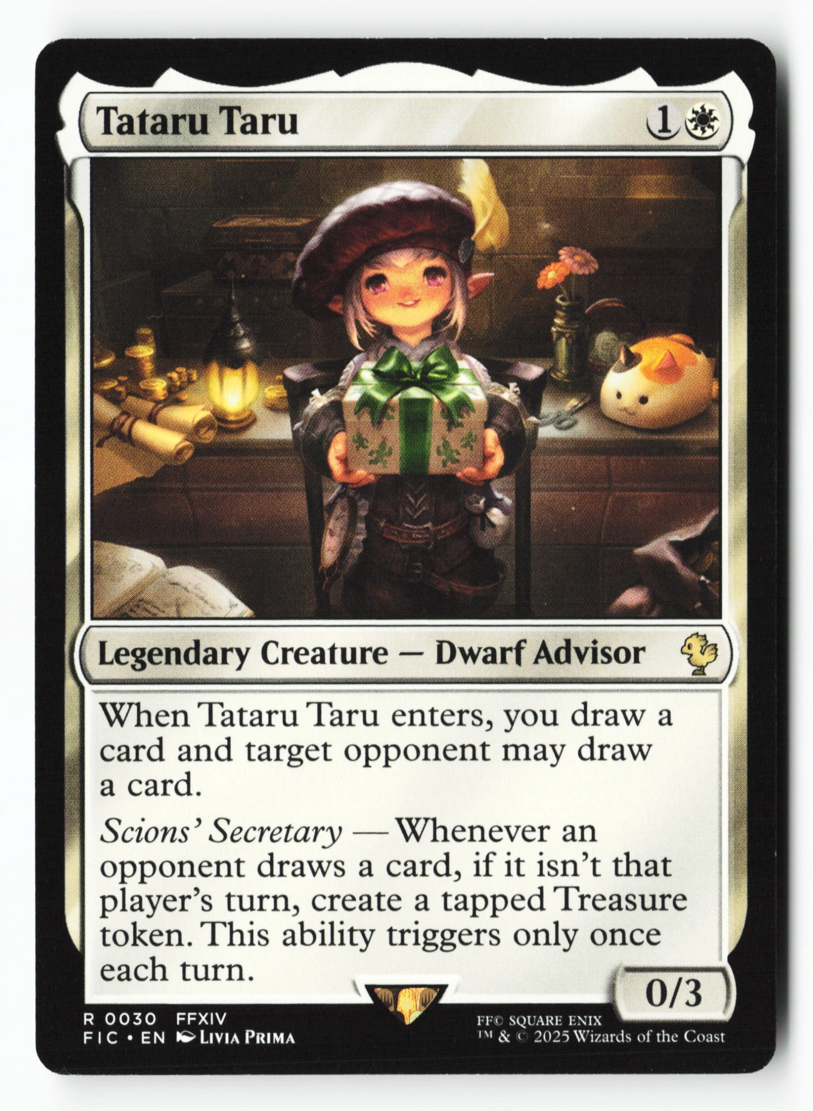 Tataru Taru (FIC 030) — Voorkant