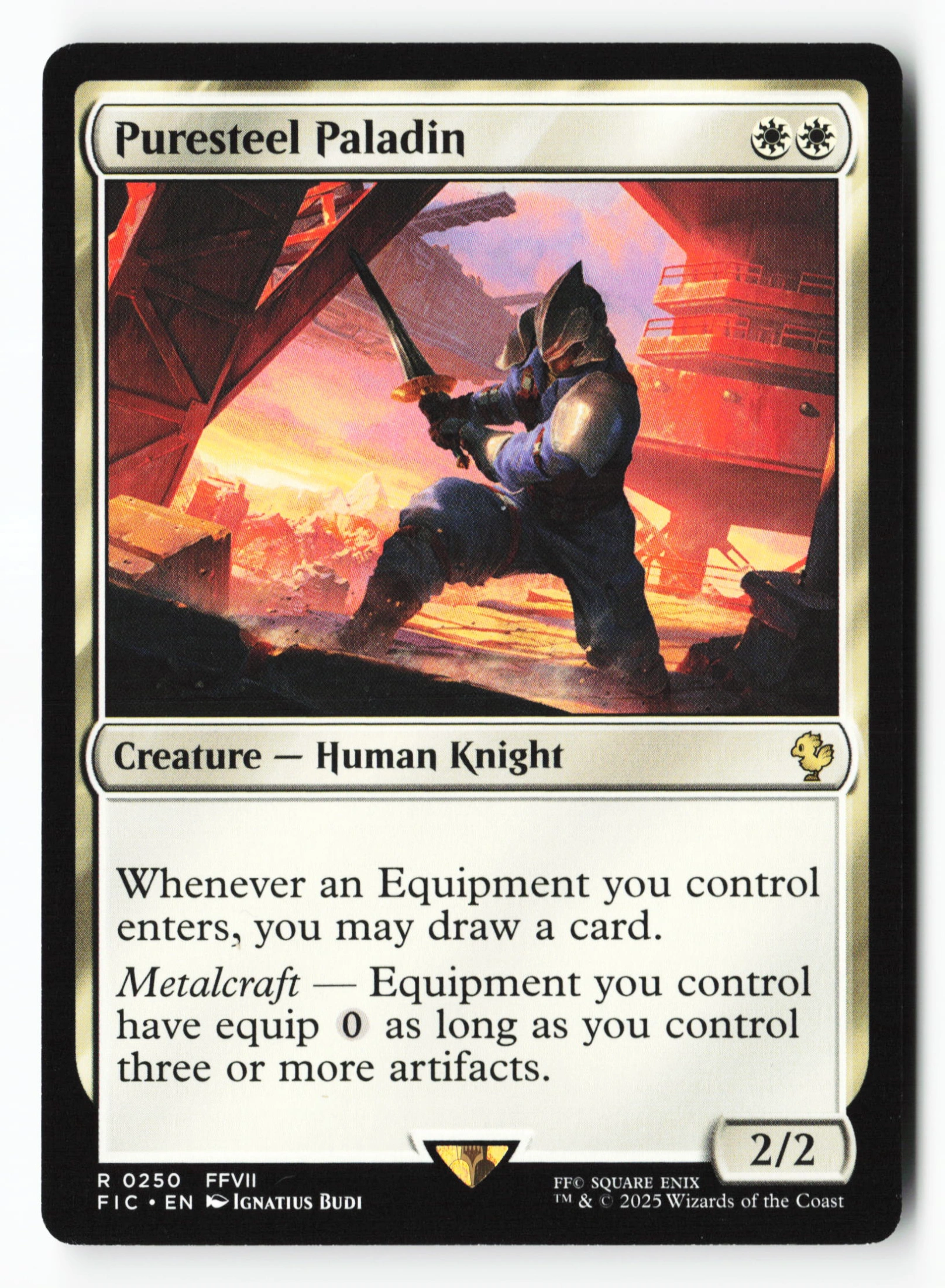 Puresteel Paladin (FIC 250) — Voorkant