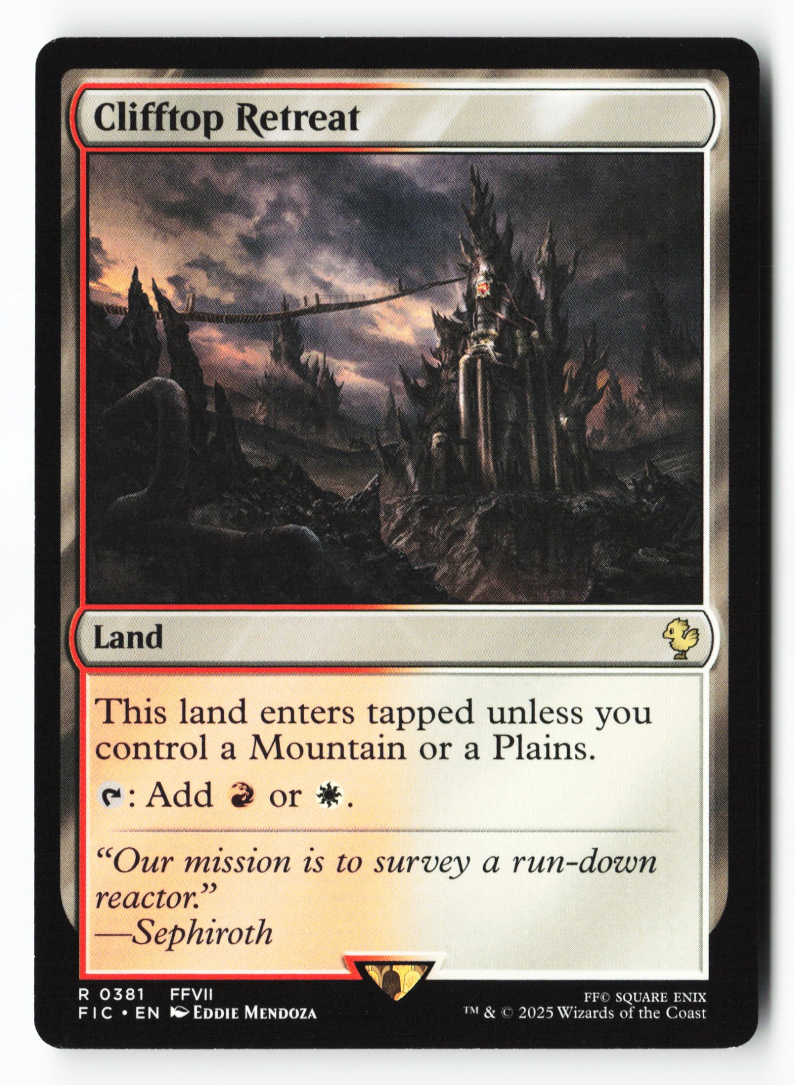 Clifftop Retreat (FIC 381) — Voorkant