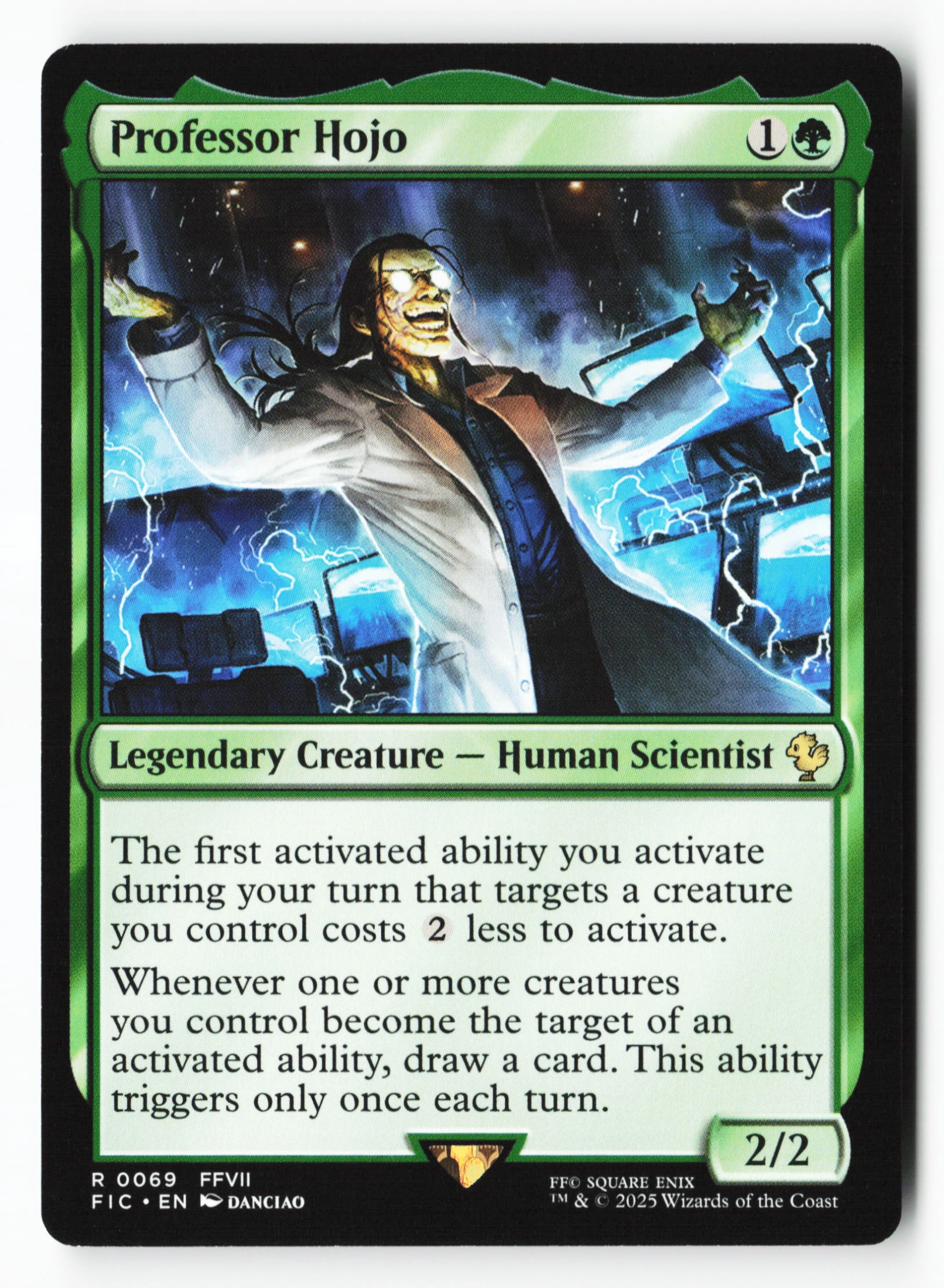 Professor Hojo (FIC 069) — Voorkant