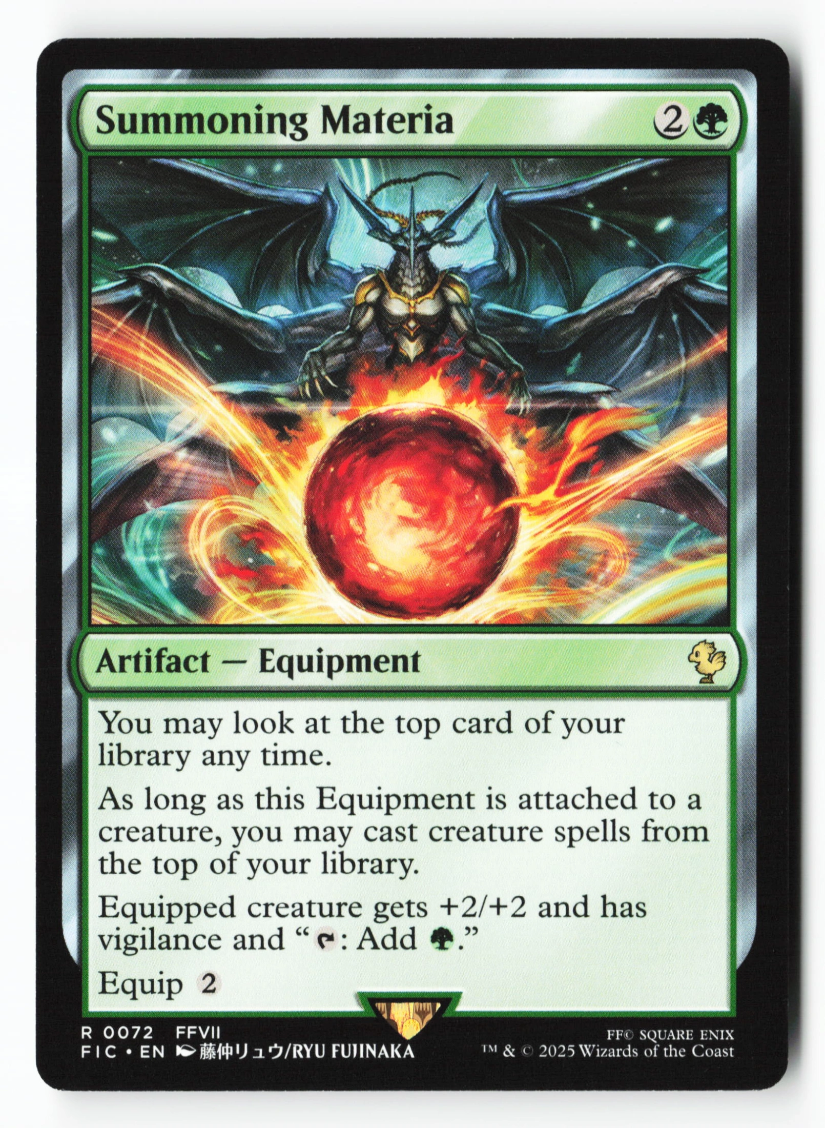 Summoning Materia (FIC 072) — Voorkant