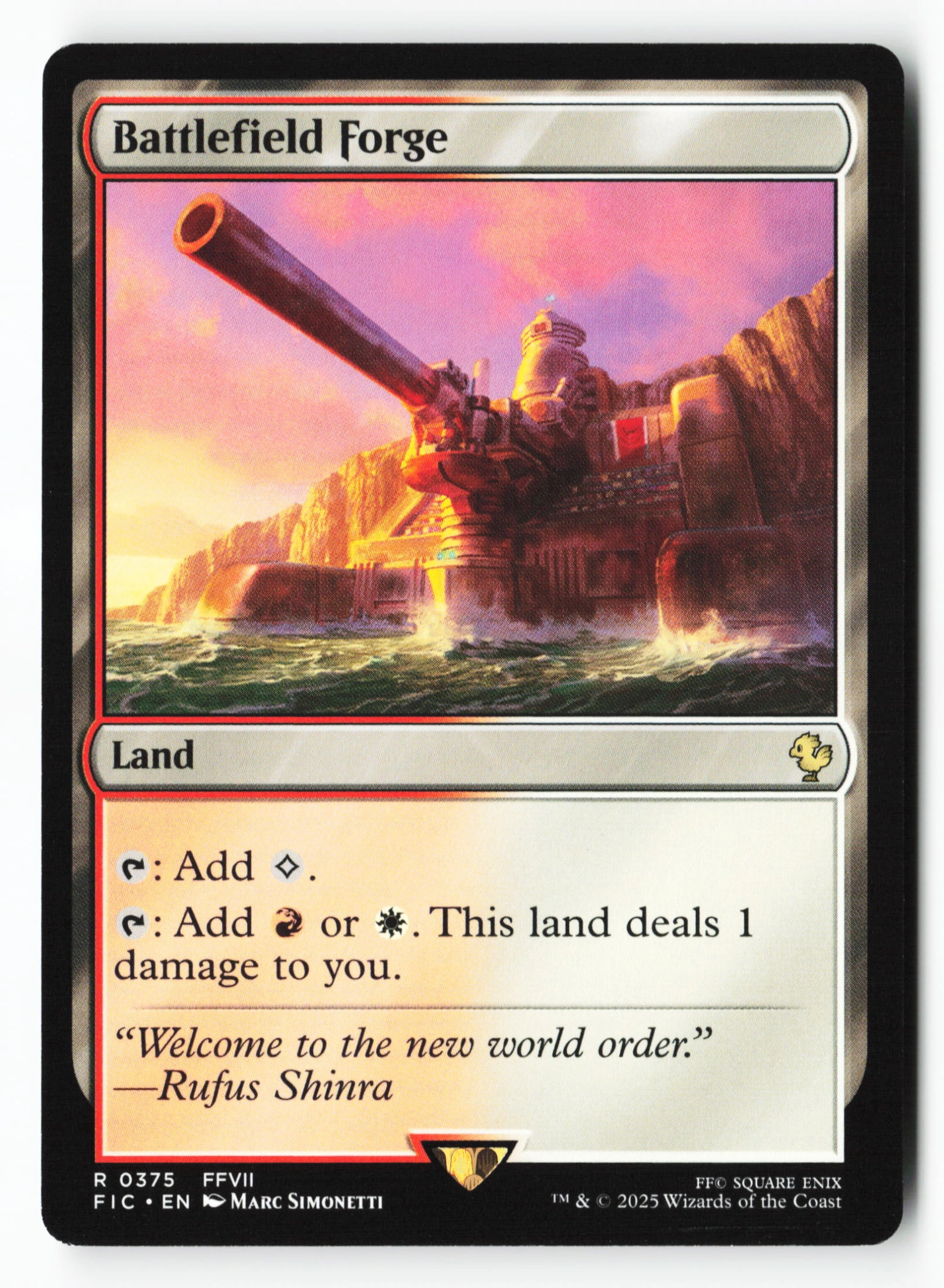 Battlefield Forge (FIC 375) — Voorkant