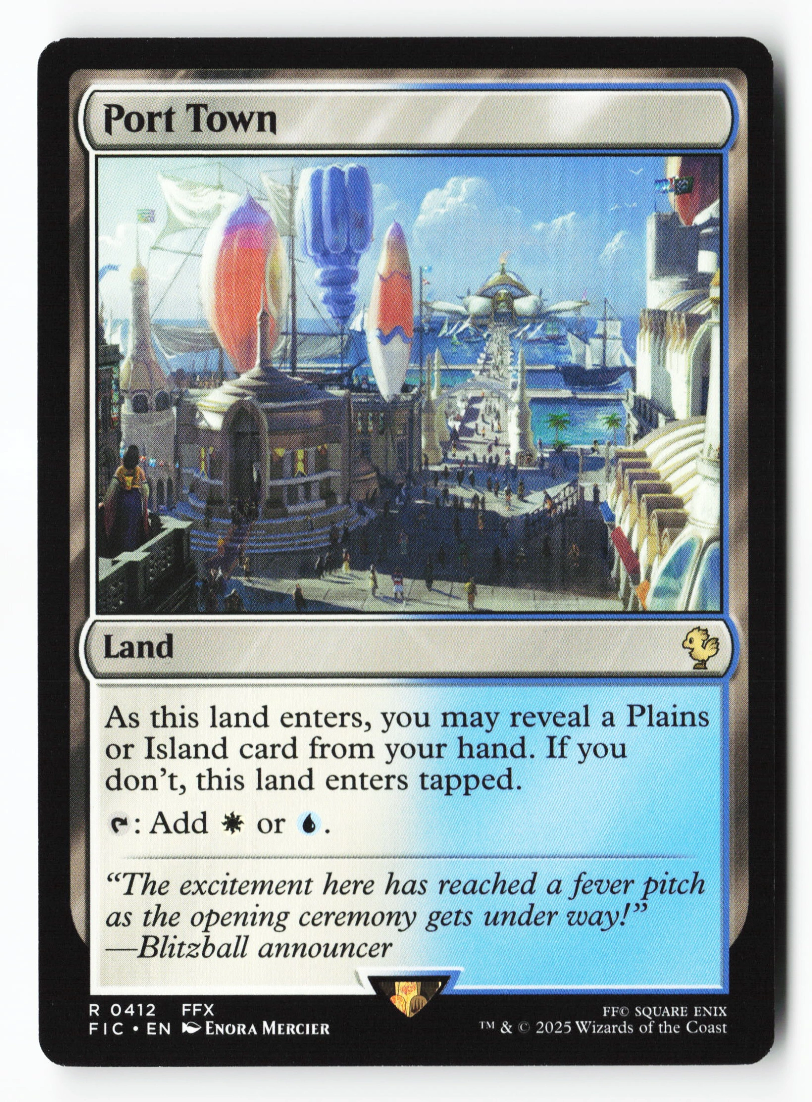 Port Town (FIC 412) — Voorkant