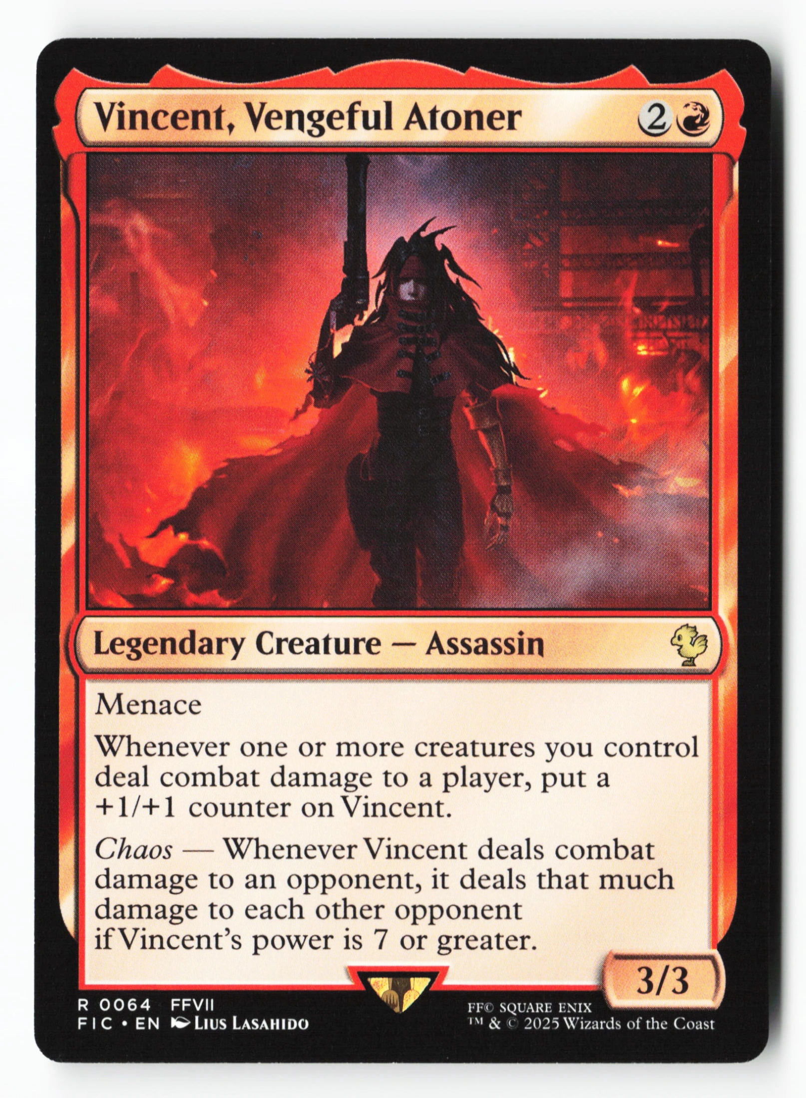 Vincent, Vengeful Atoner (FIC 064) — Voorkant