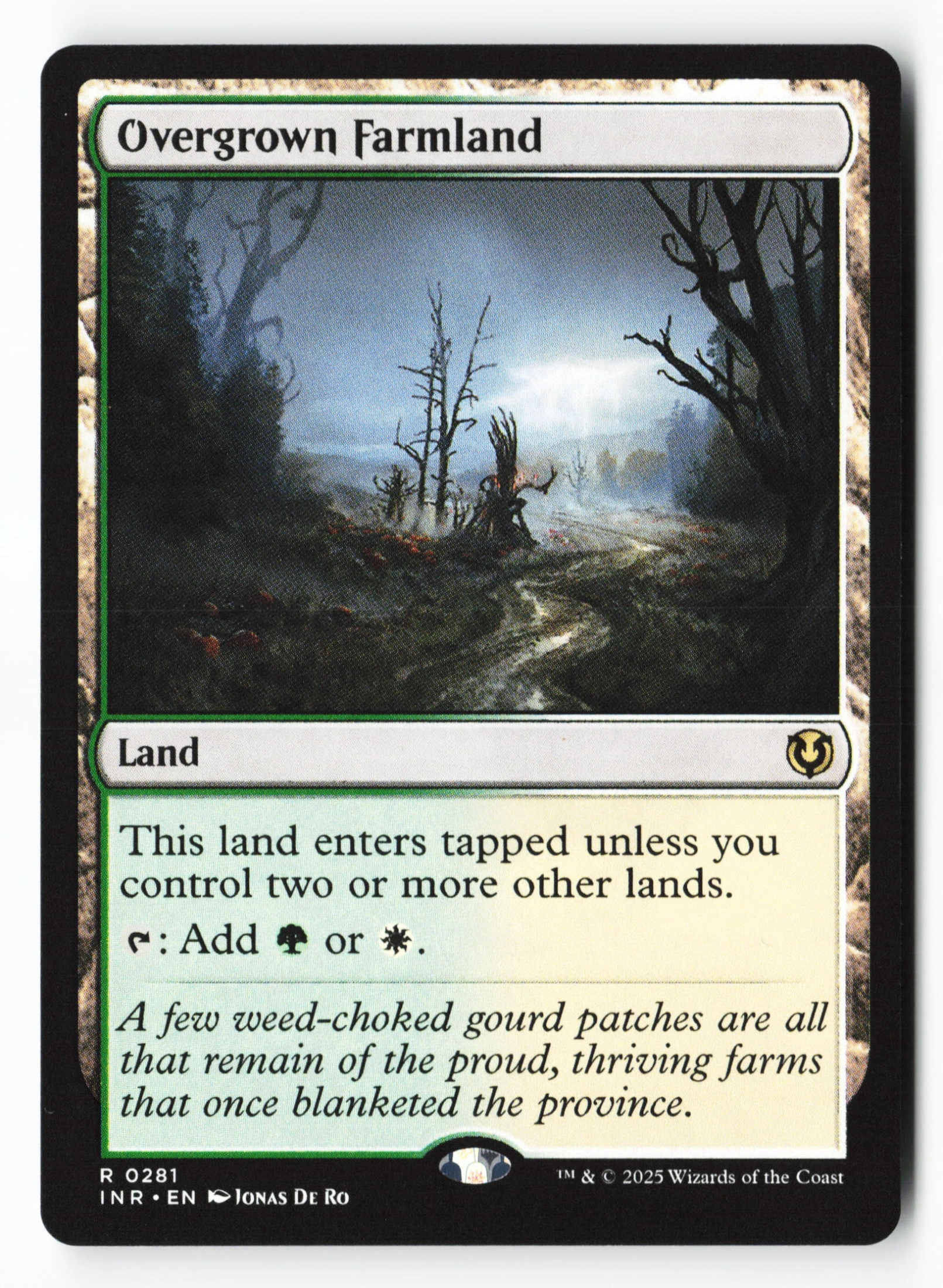 Overgrown Farmland (INR 281) — Voorkant