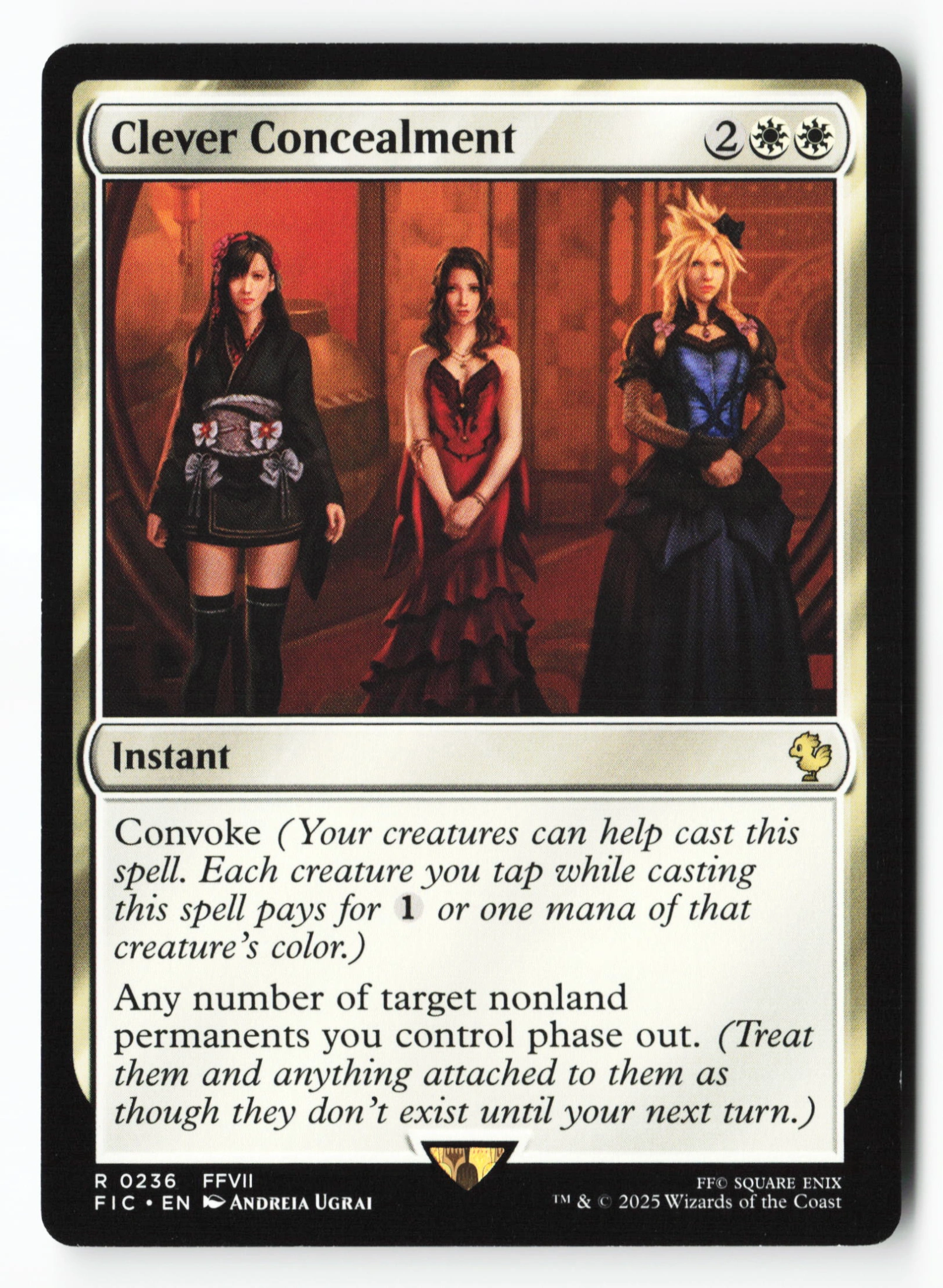Clever Concealment (FIC 236) — Voorkant