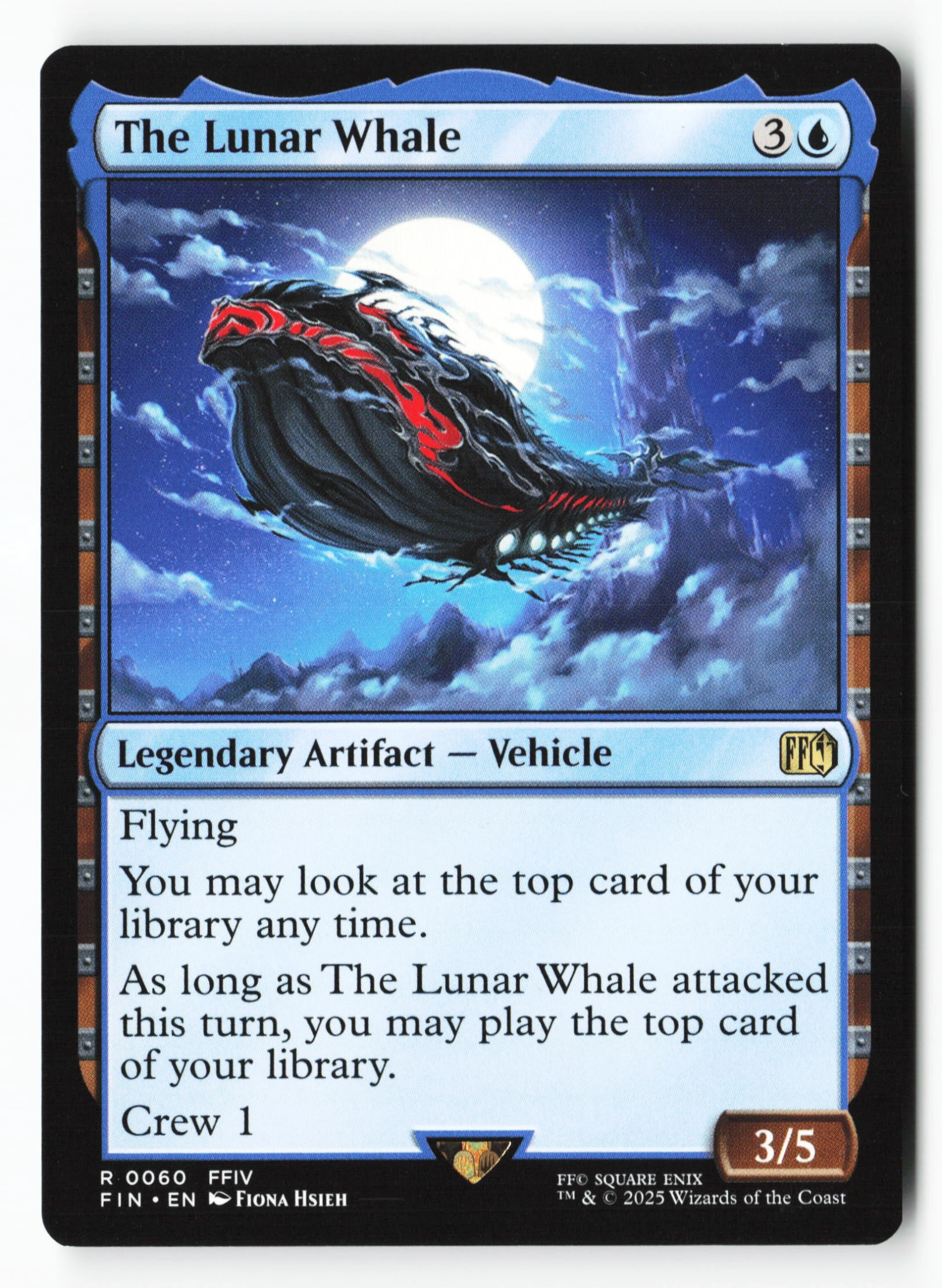 The Lunar Whale (FIN 060) — Voorkant