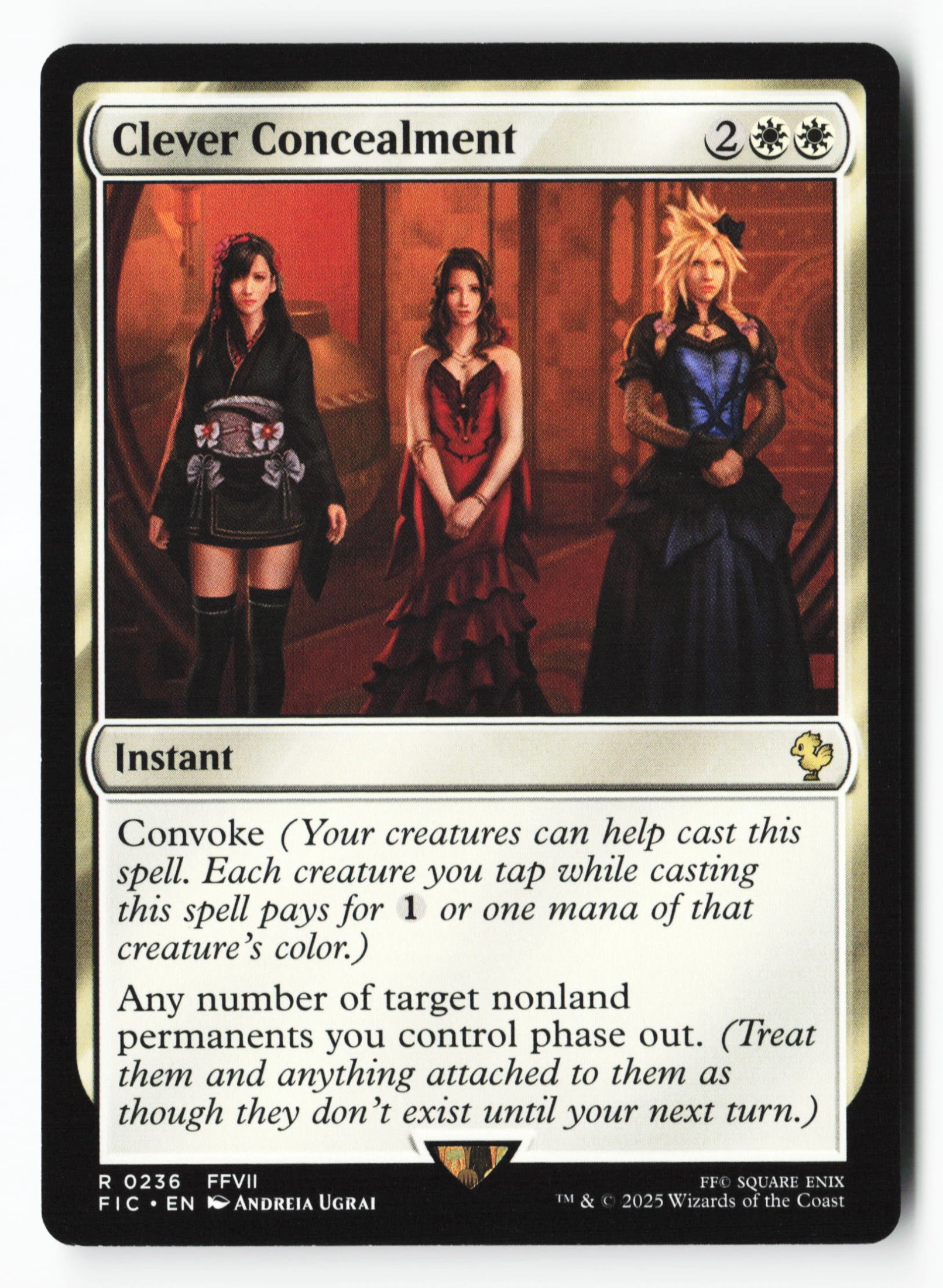 Clever Concealment (FIC 236) — Voorkant