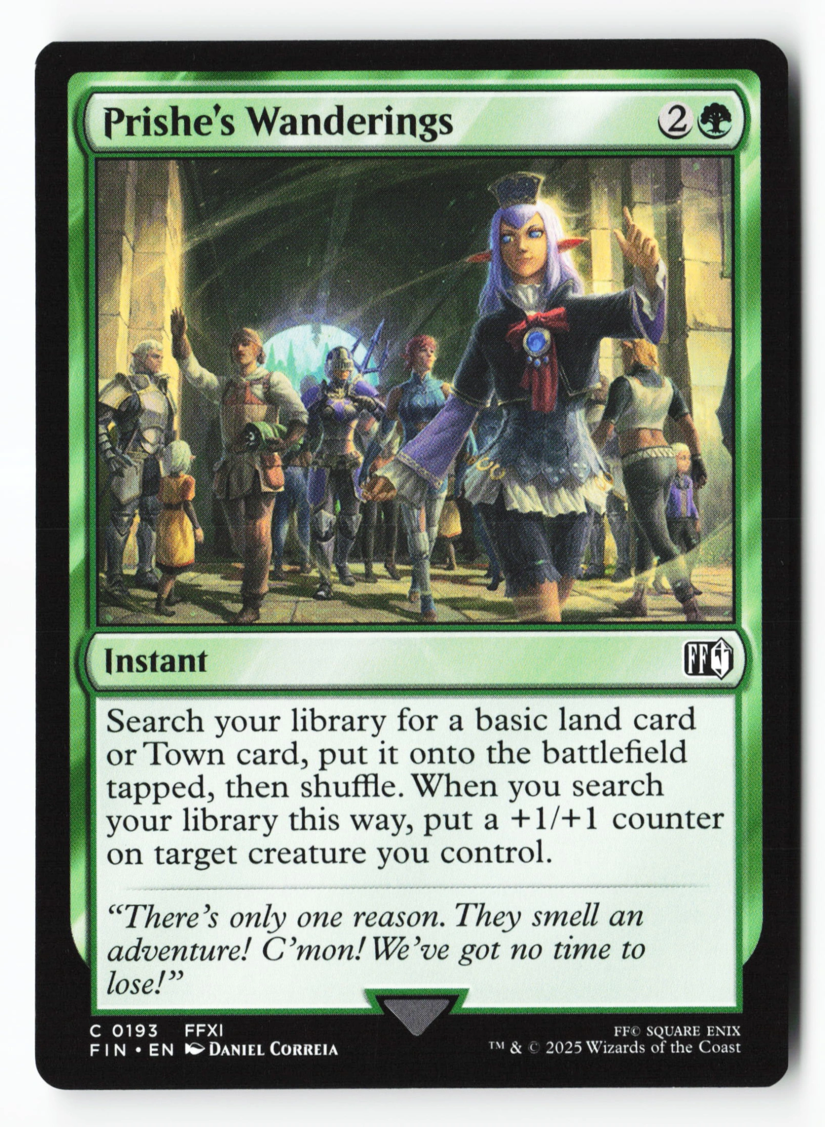 Prishe's Wanderings (FIN 193) — Voorkant