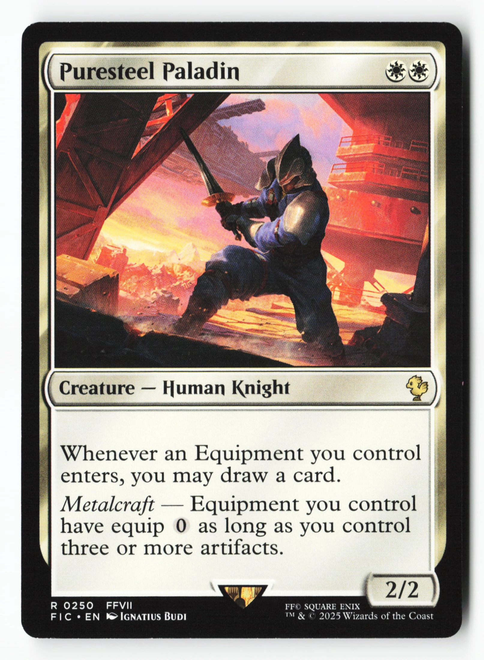 Puresteel Paladin (FIC 250) — Voorkant