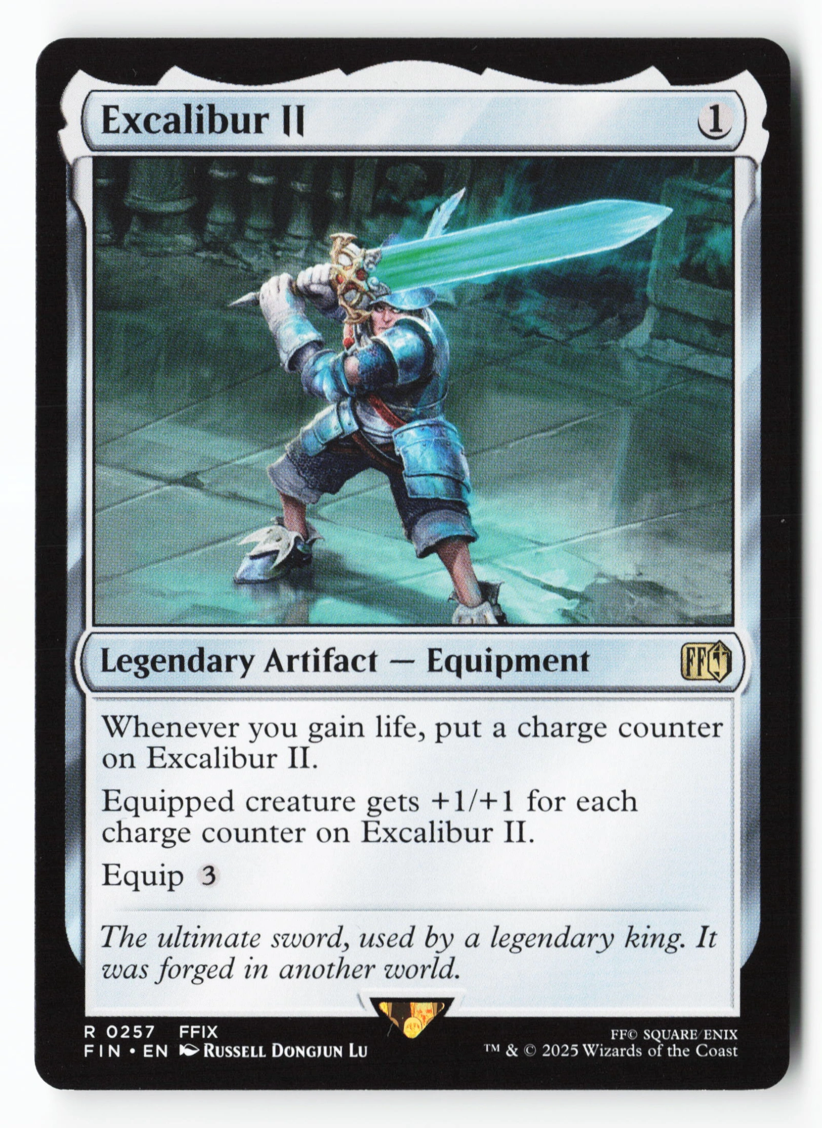 Excalibur II (FIN 257) — Voorkant