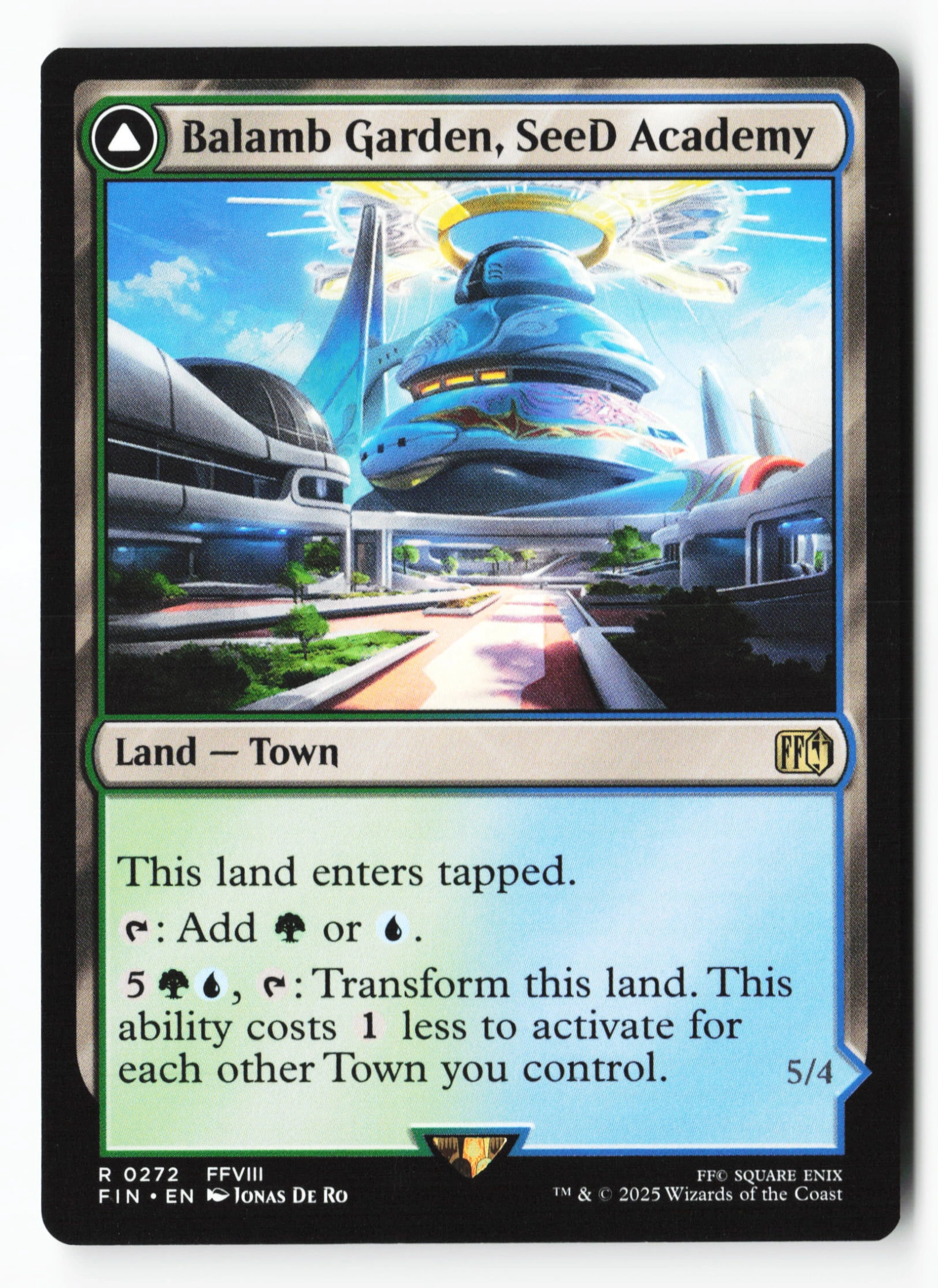 Balamb Garden, SeeD Academy // Balamb Garden, Airborne (FIN 272) — Voorkant