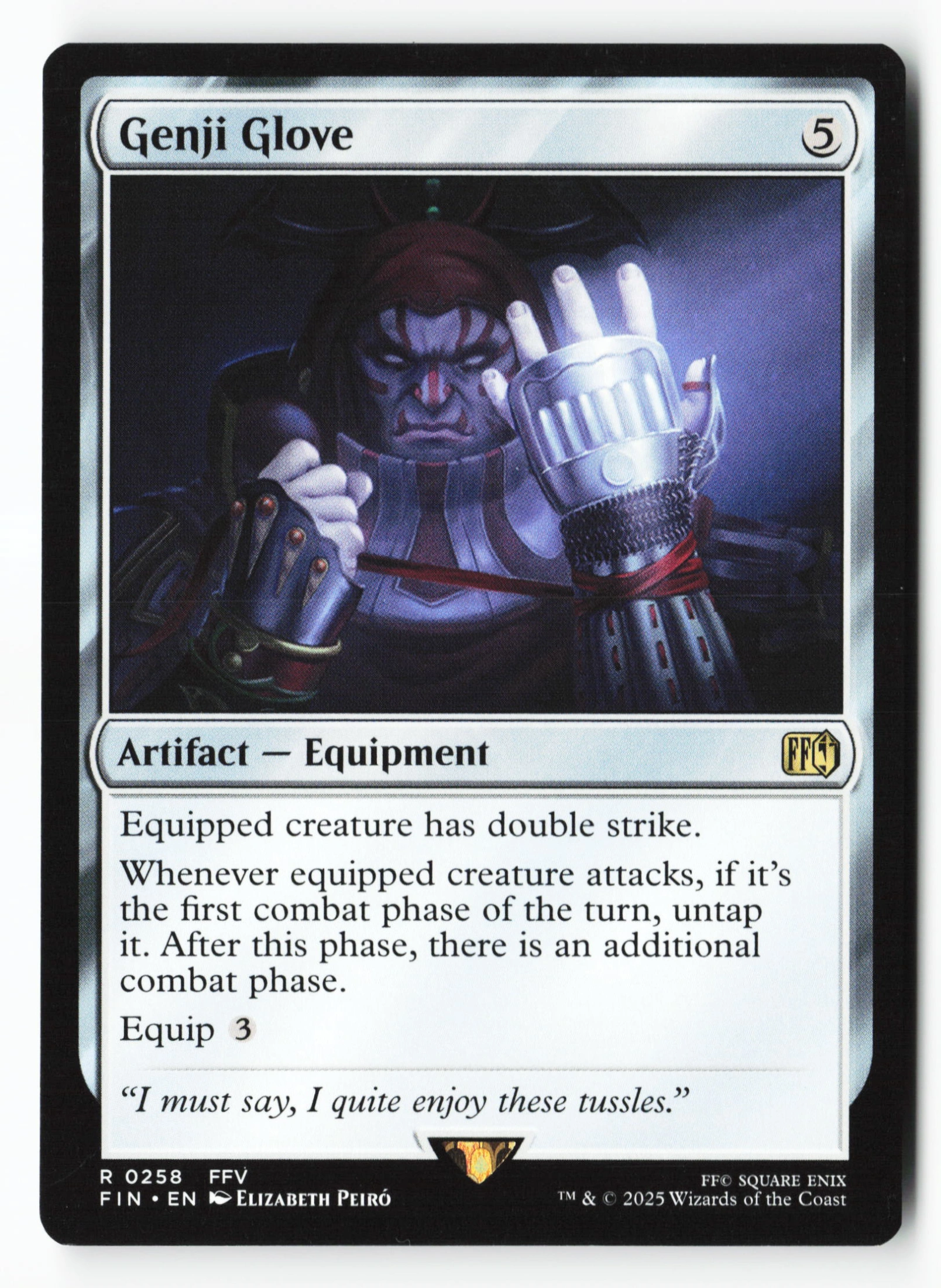 Genji Glove (FIN 258) — Voorkant