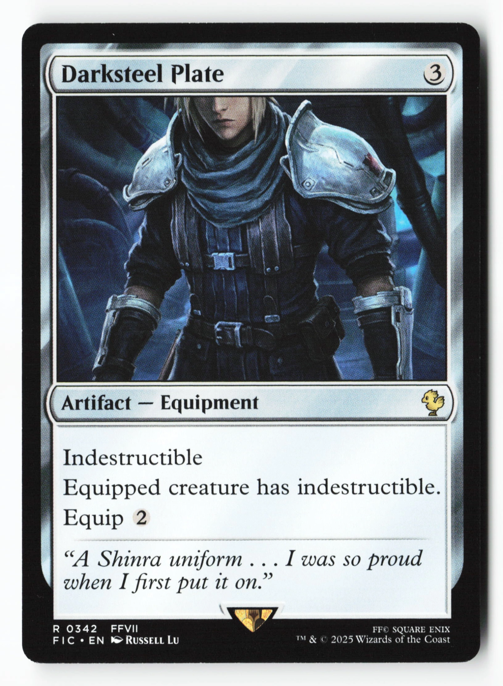 Darksteel Plate (FIC 342) — Voorkant