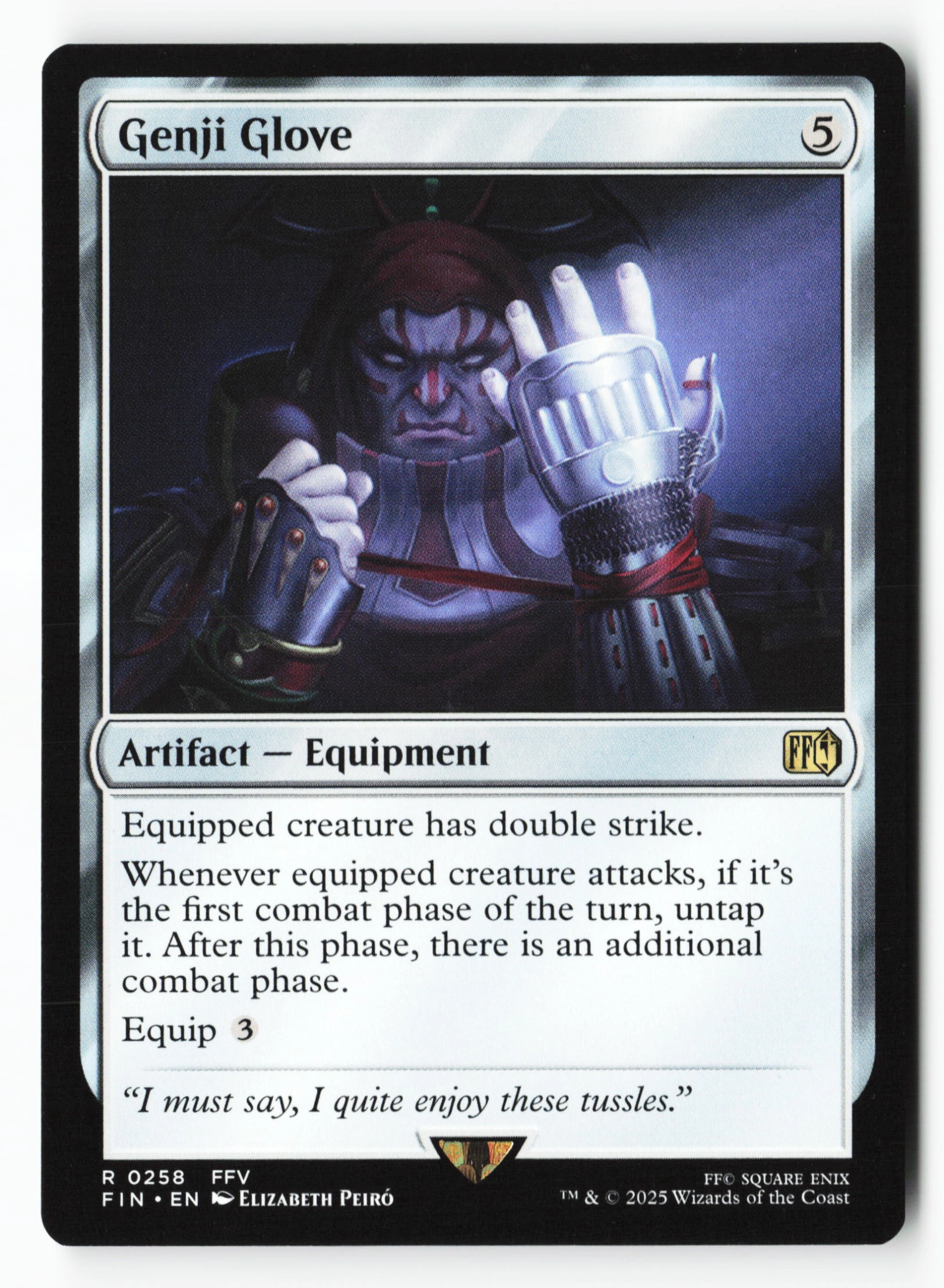 Genji Glove (FIN 258) — Voorkant