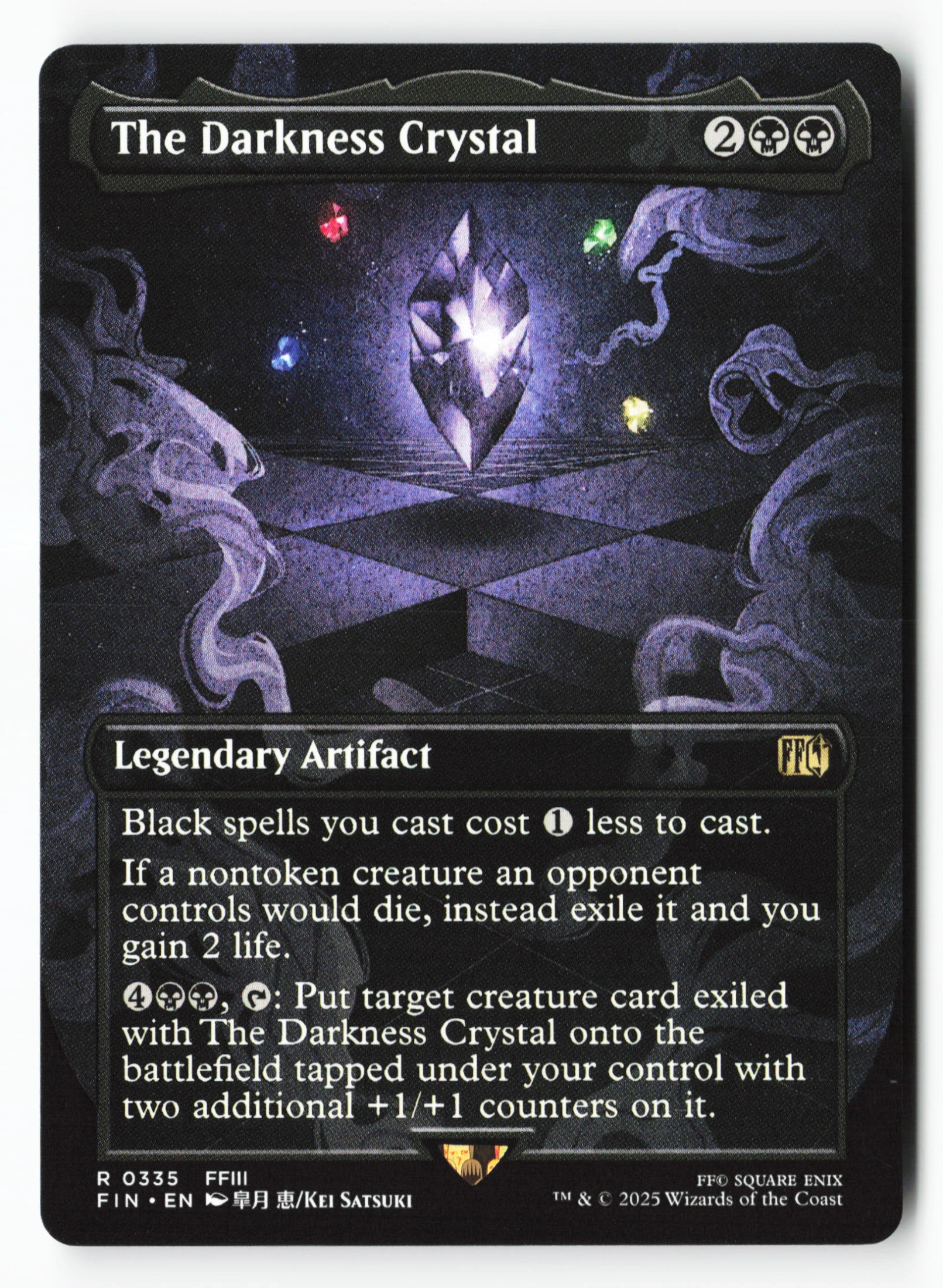 The Darkness Crystal (FIN 335) — Voorkant