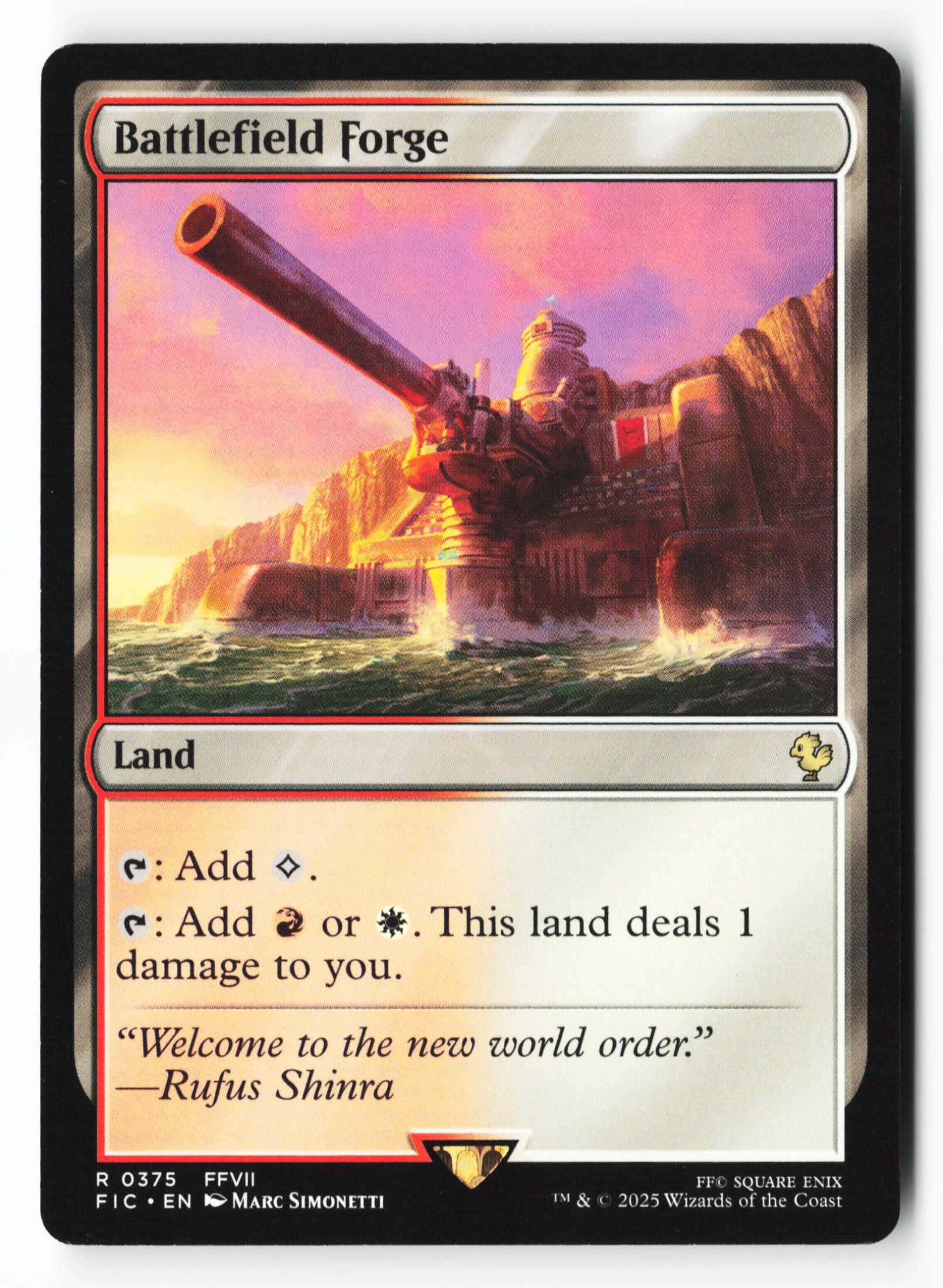 Battlefield Forge (FIC 375) — Voorkant