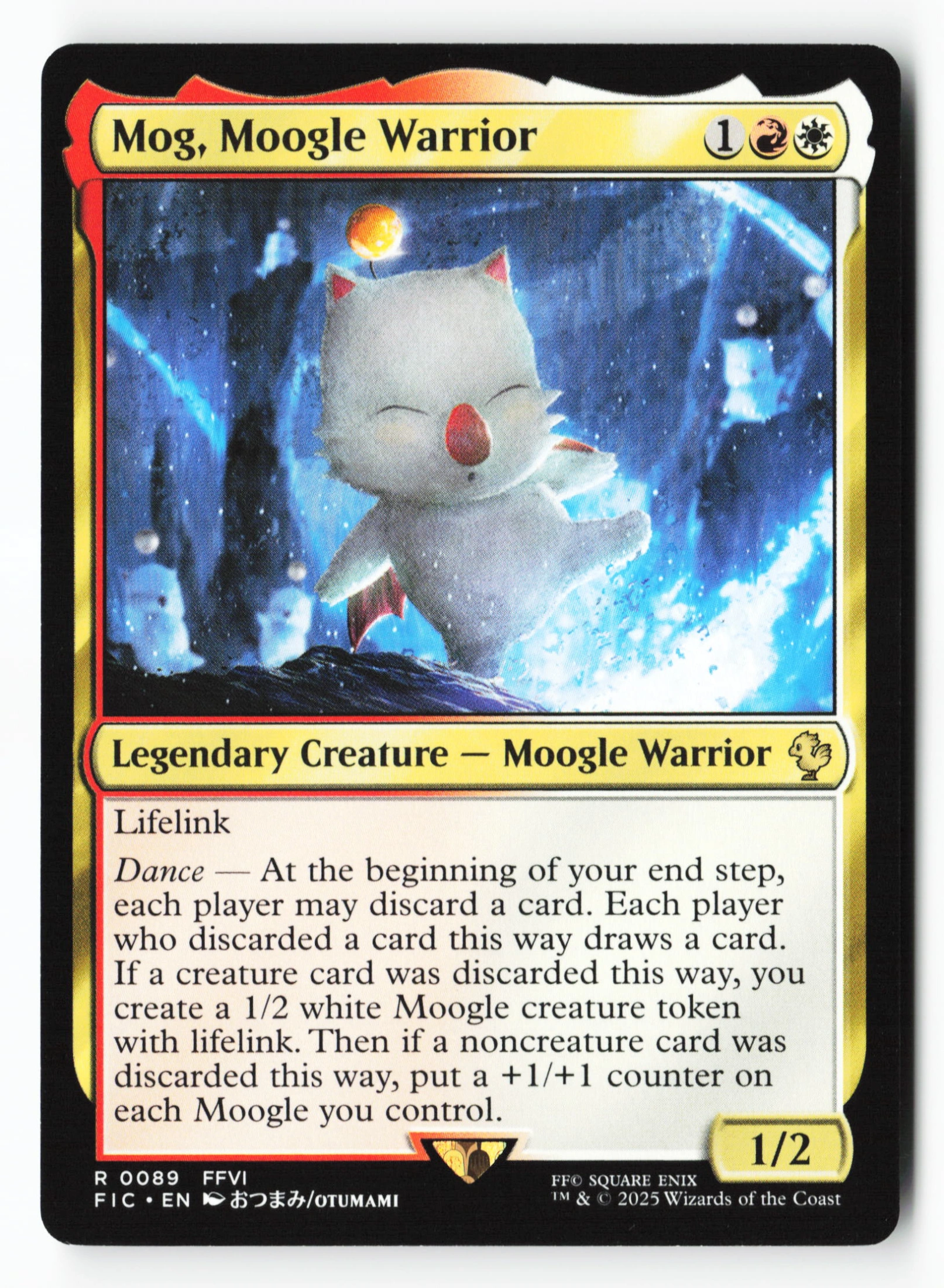 Mog, Moogle Warrior (FIC 089) — Voorkant