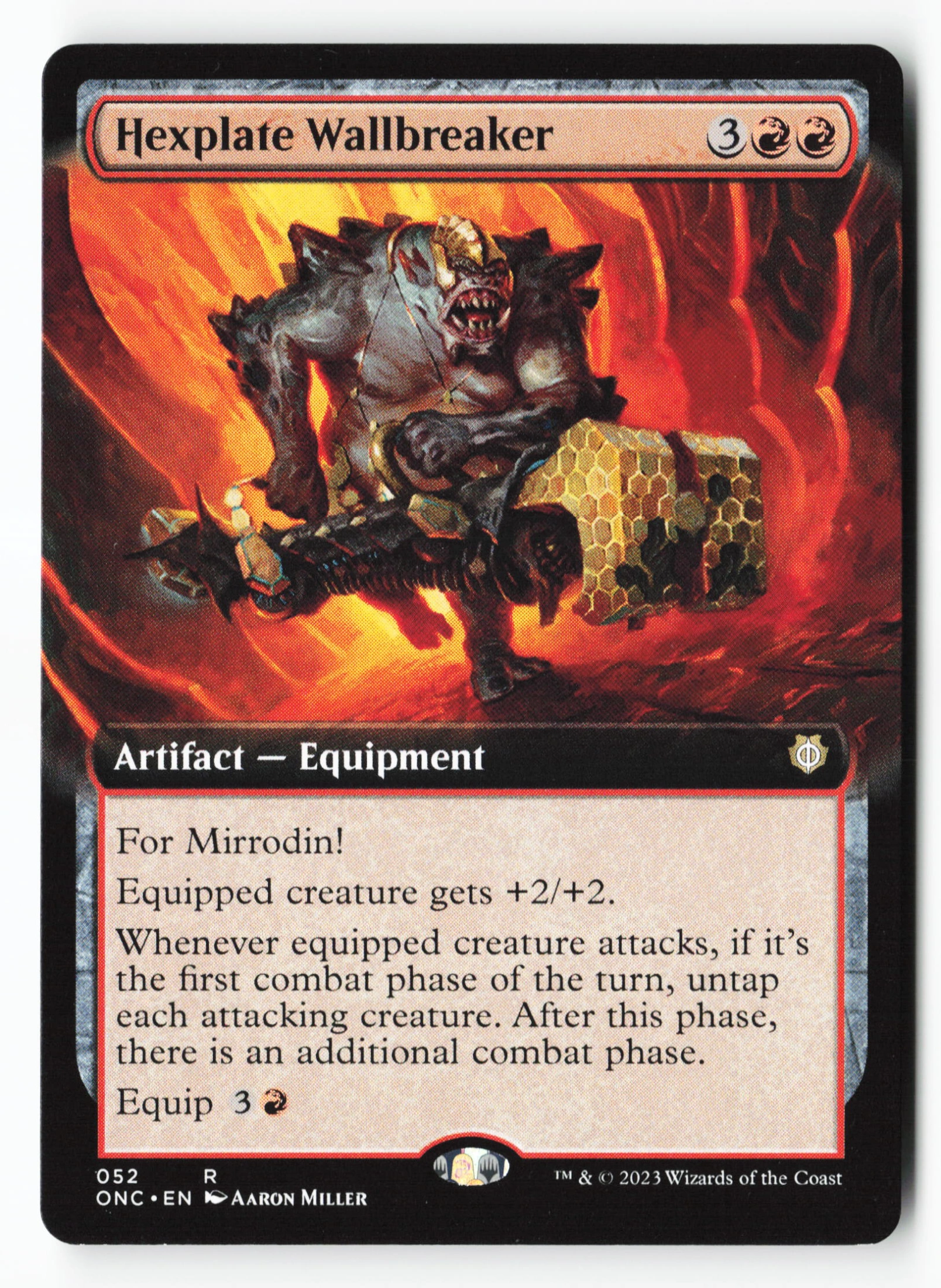 Hexplate Wallbreaker (ONC 052) — Voorkant