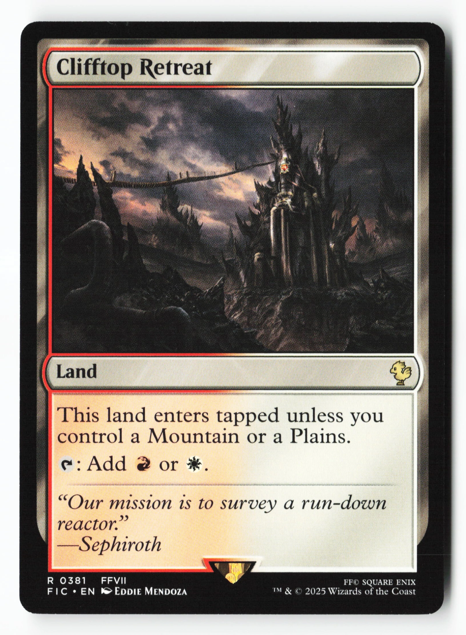 Clifftop Retreat (FIC 381) — Voorkant