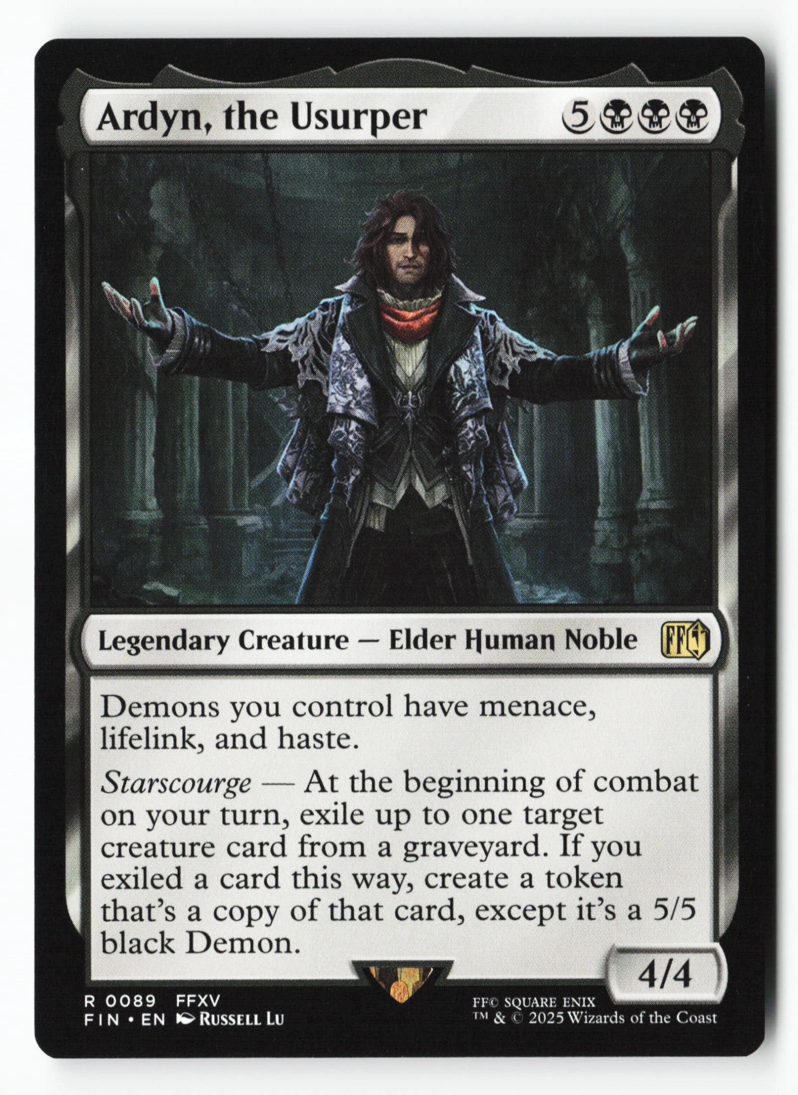 Ardyn, the Usurper (FIN 089) — Voorkant