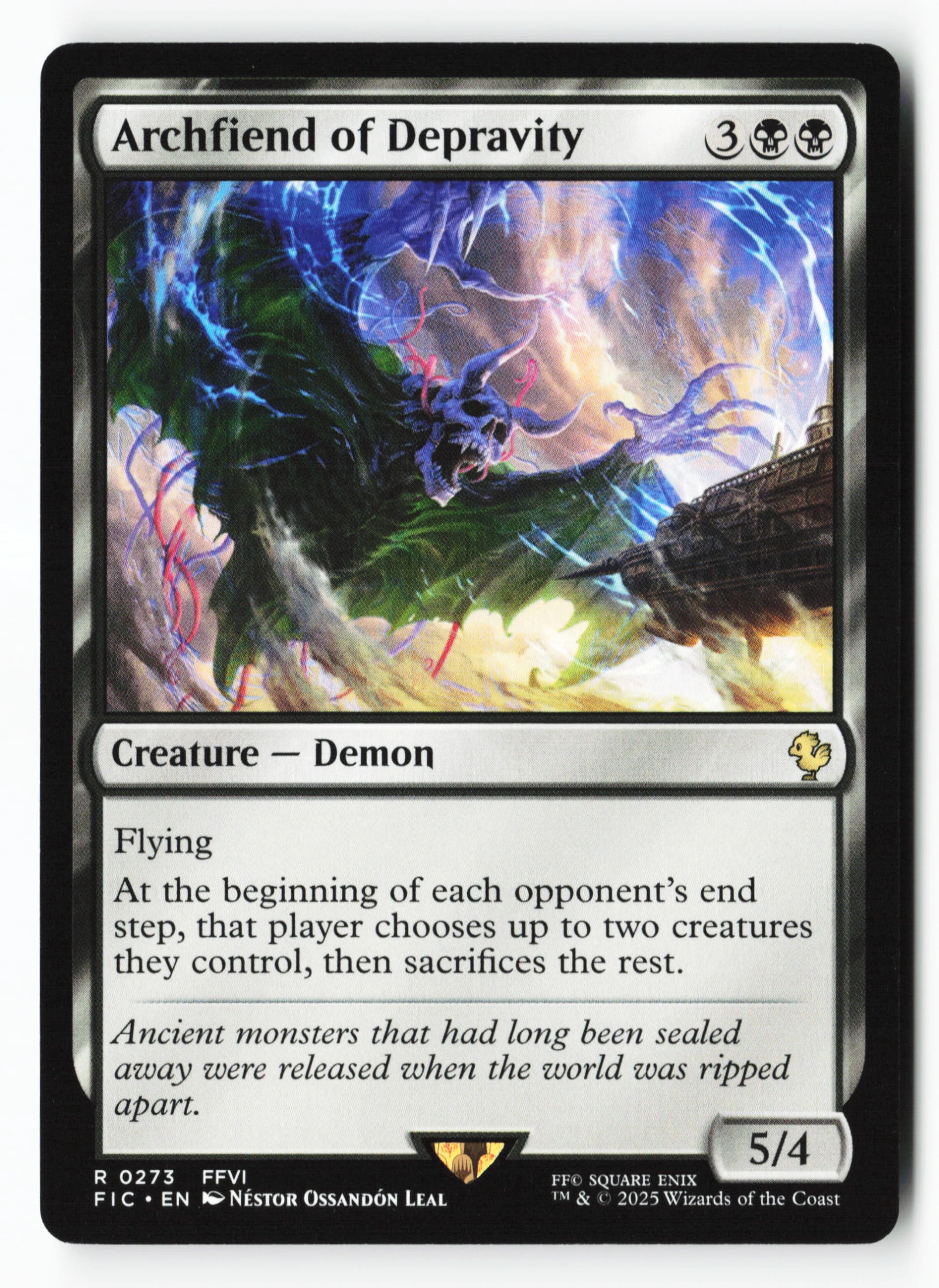 Archfiend of Depravity (FIC 273) — Voorkant