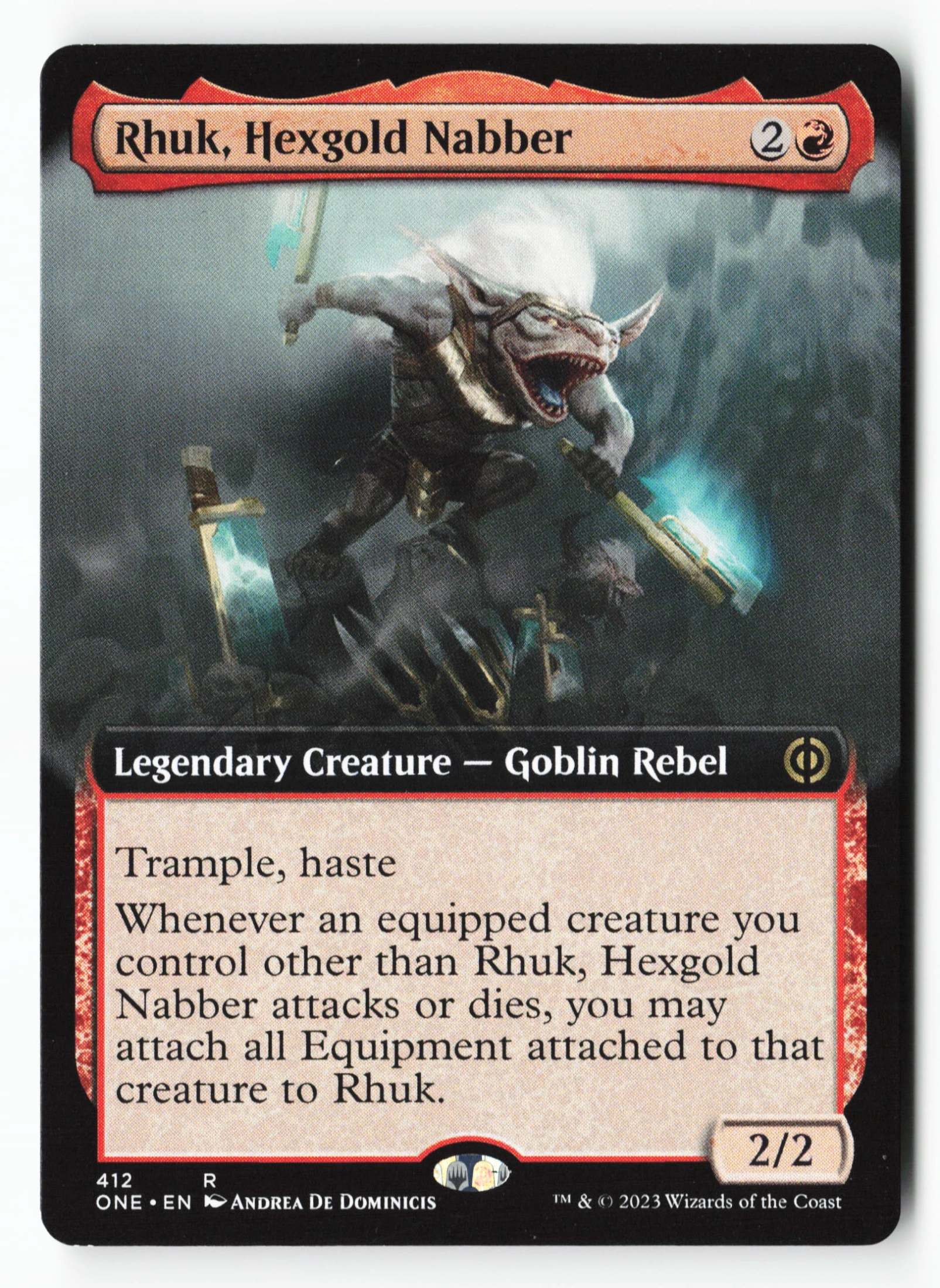 Rhuk, Hexgold Nabber (ONE 412) — Voorkant