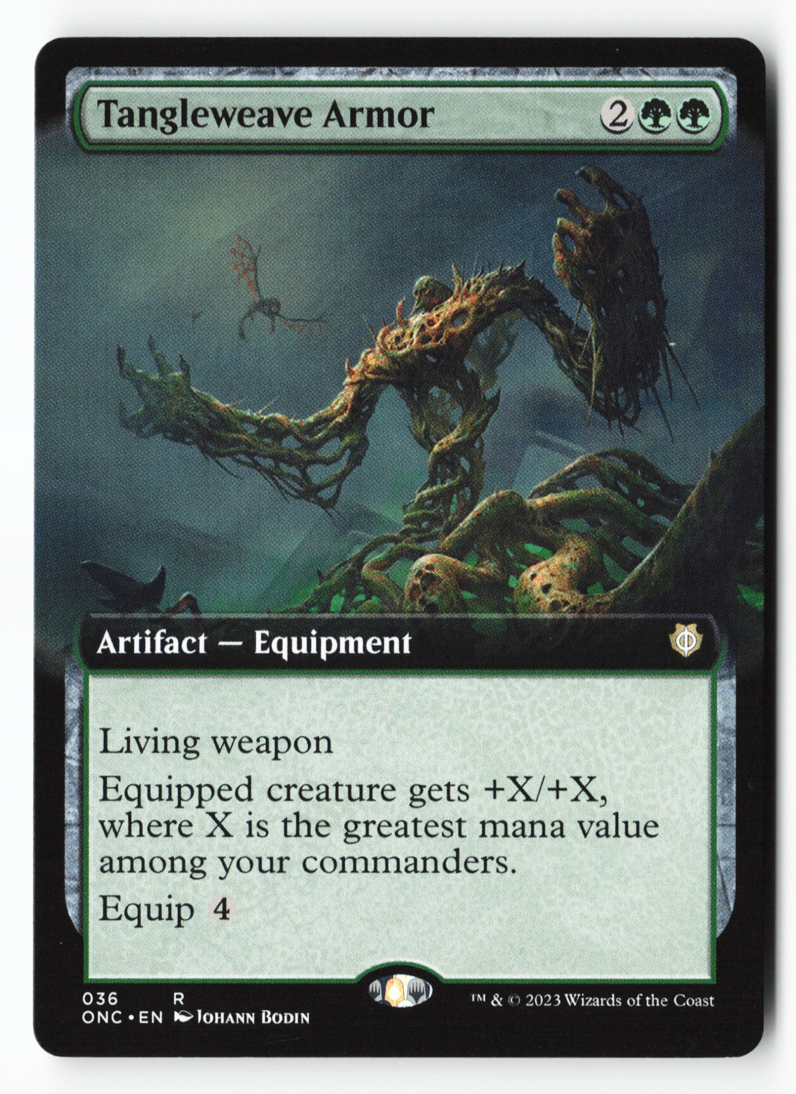 Tangleweave Armor (ONC 036) — Voorkant