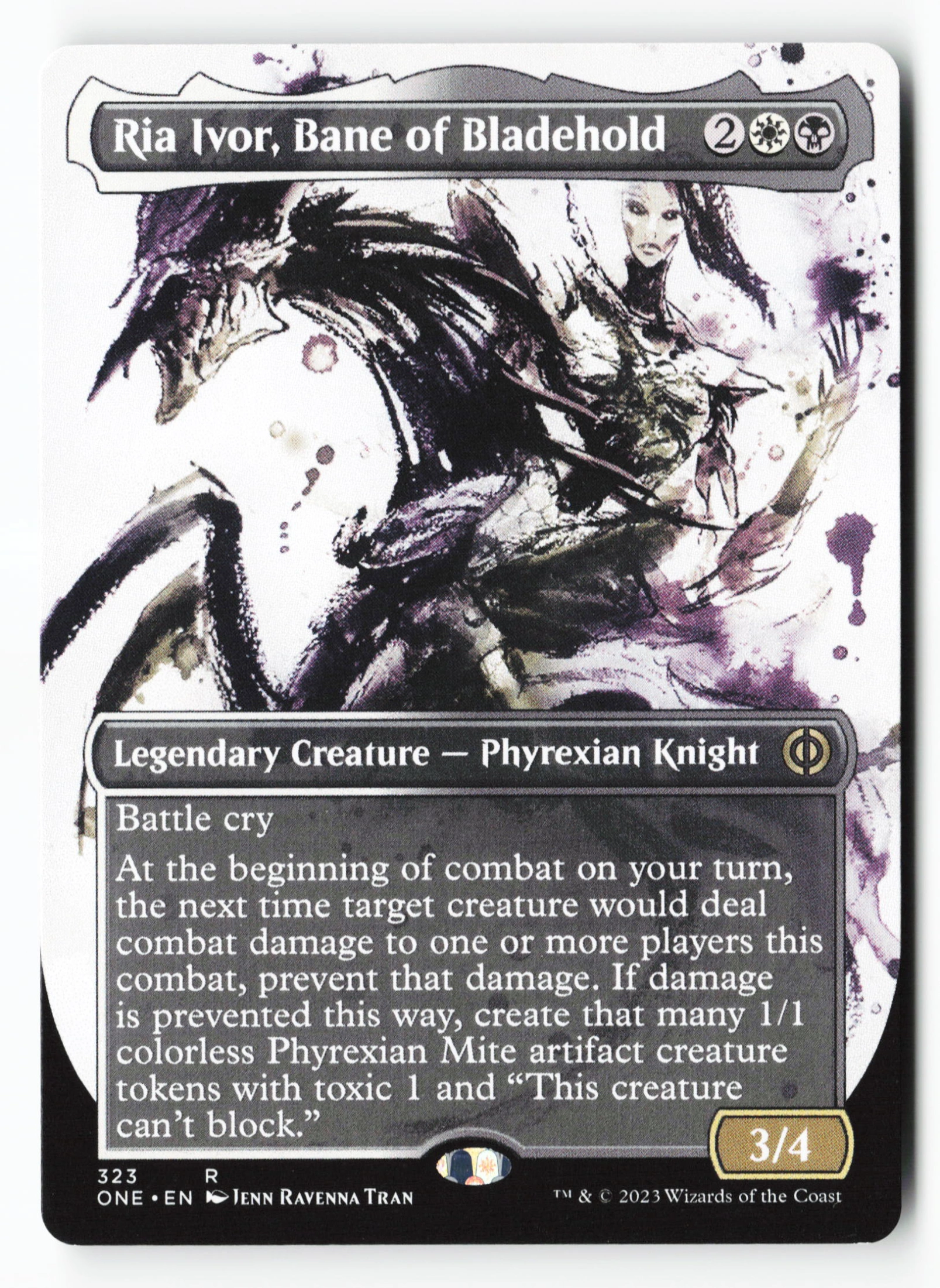 Ria Ivor, Bane of Bladehold (ONE 323) — Voorkant