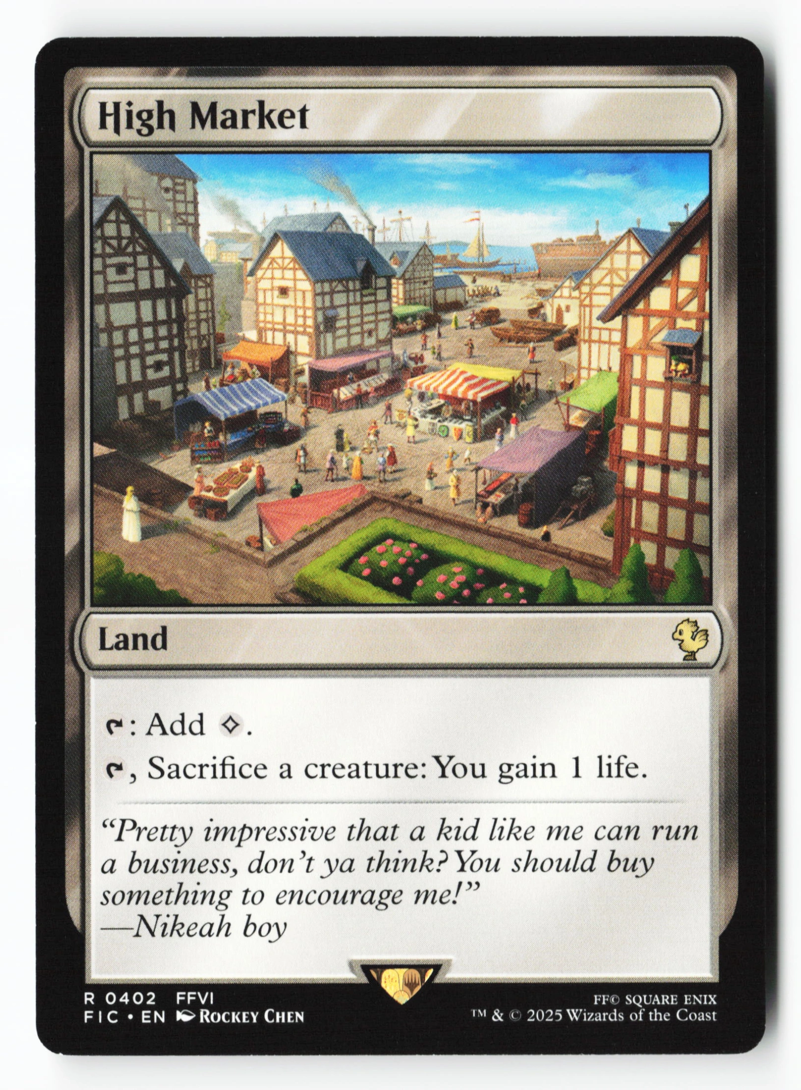 High Market (FIC 402) — Voorkant