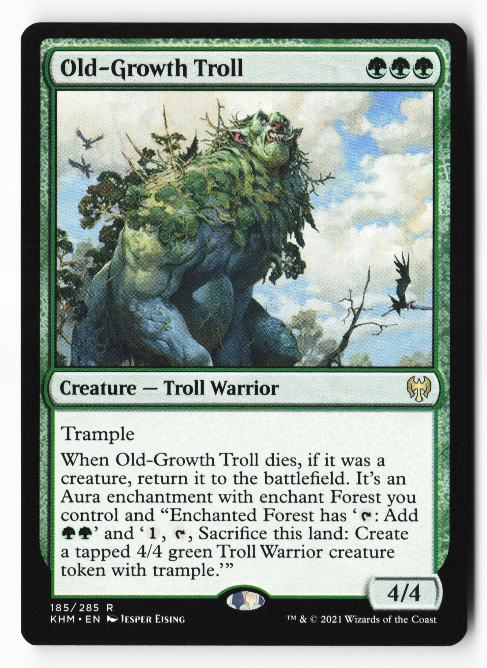Old-Growth Troll (KHM 185) — Voorkant