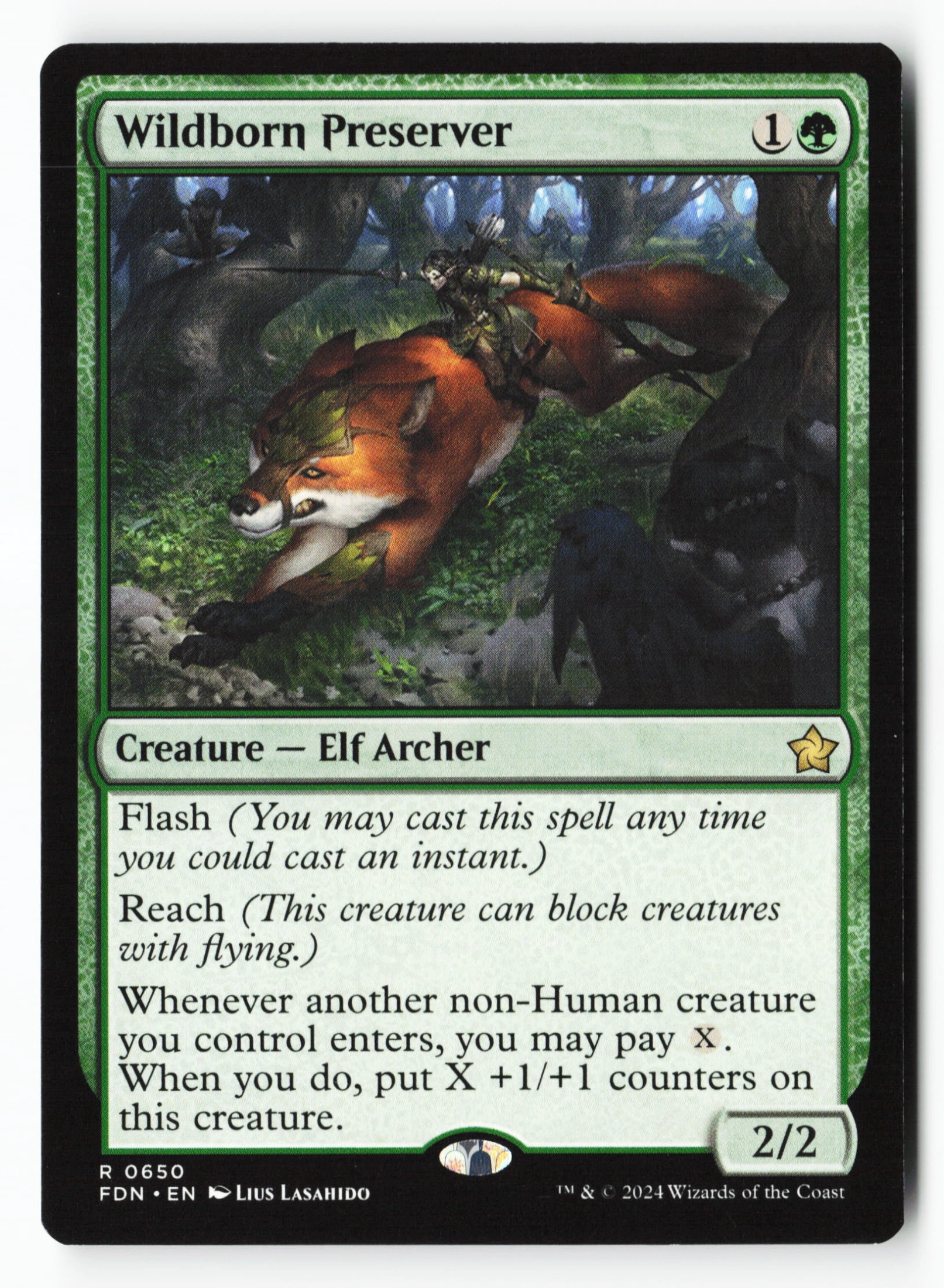 Wildborn Preserver (FDN 650) — Voorkant