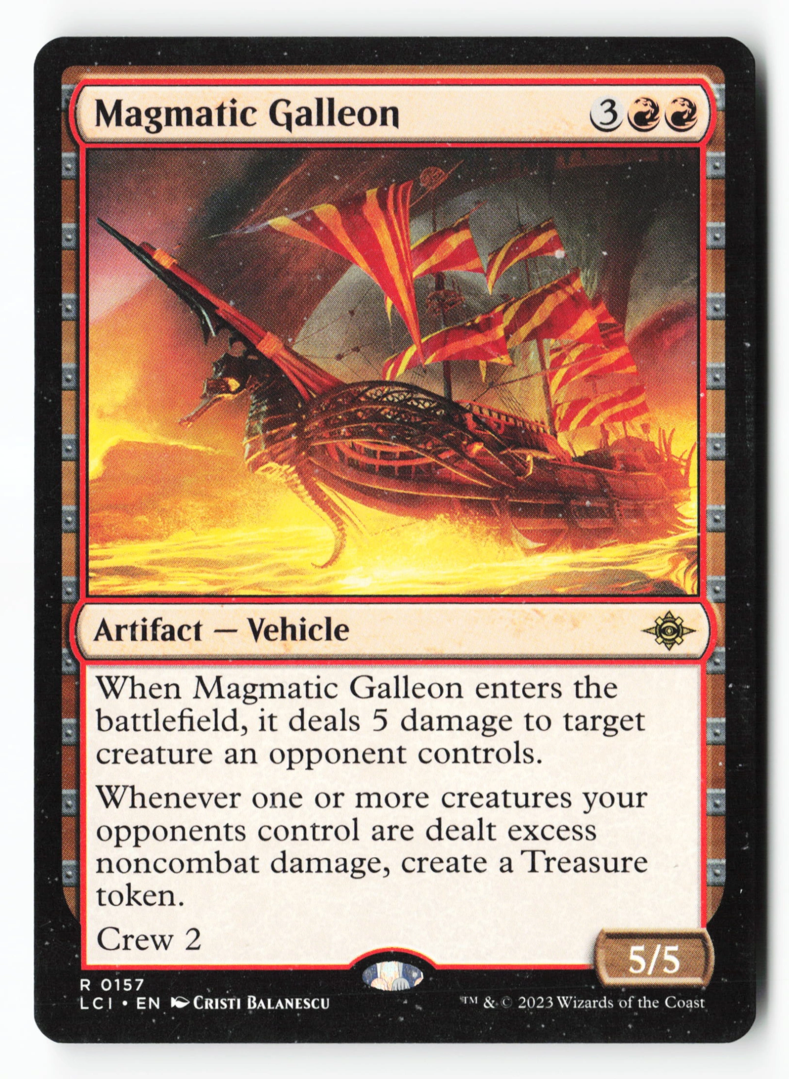 Magmatic Galleon (LCI 157) — Voorkant
