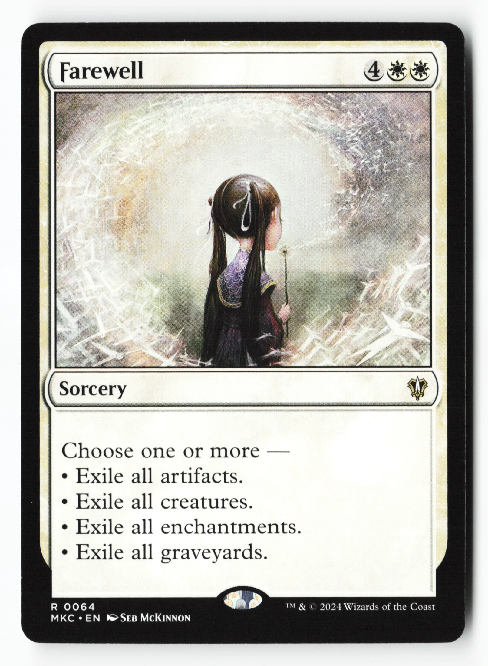 Farewell (MKC 064) — Voorkant