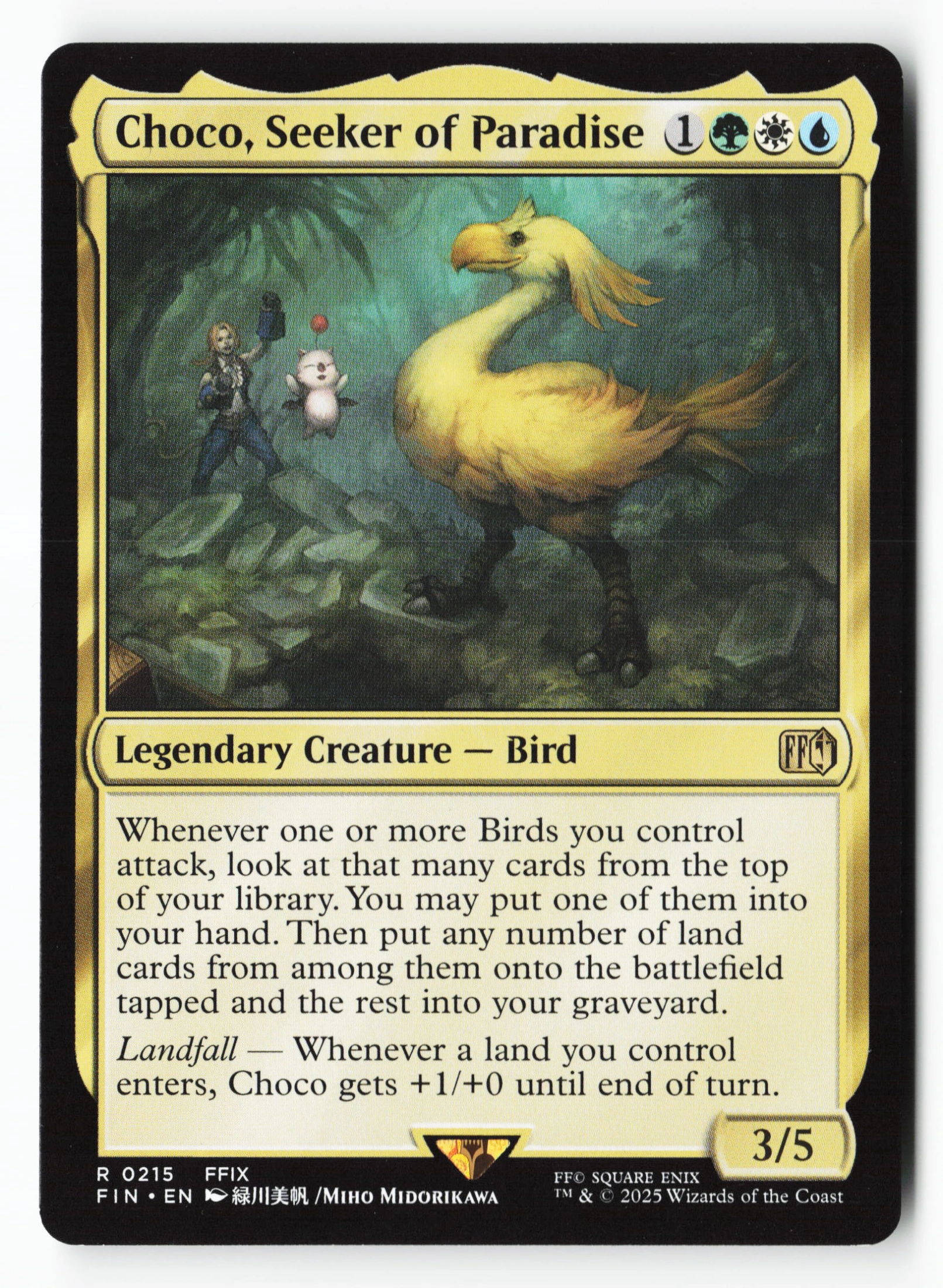 Choco, Seeker of Paradise (FIN 215) — Voorkant