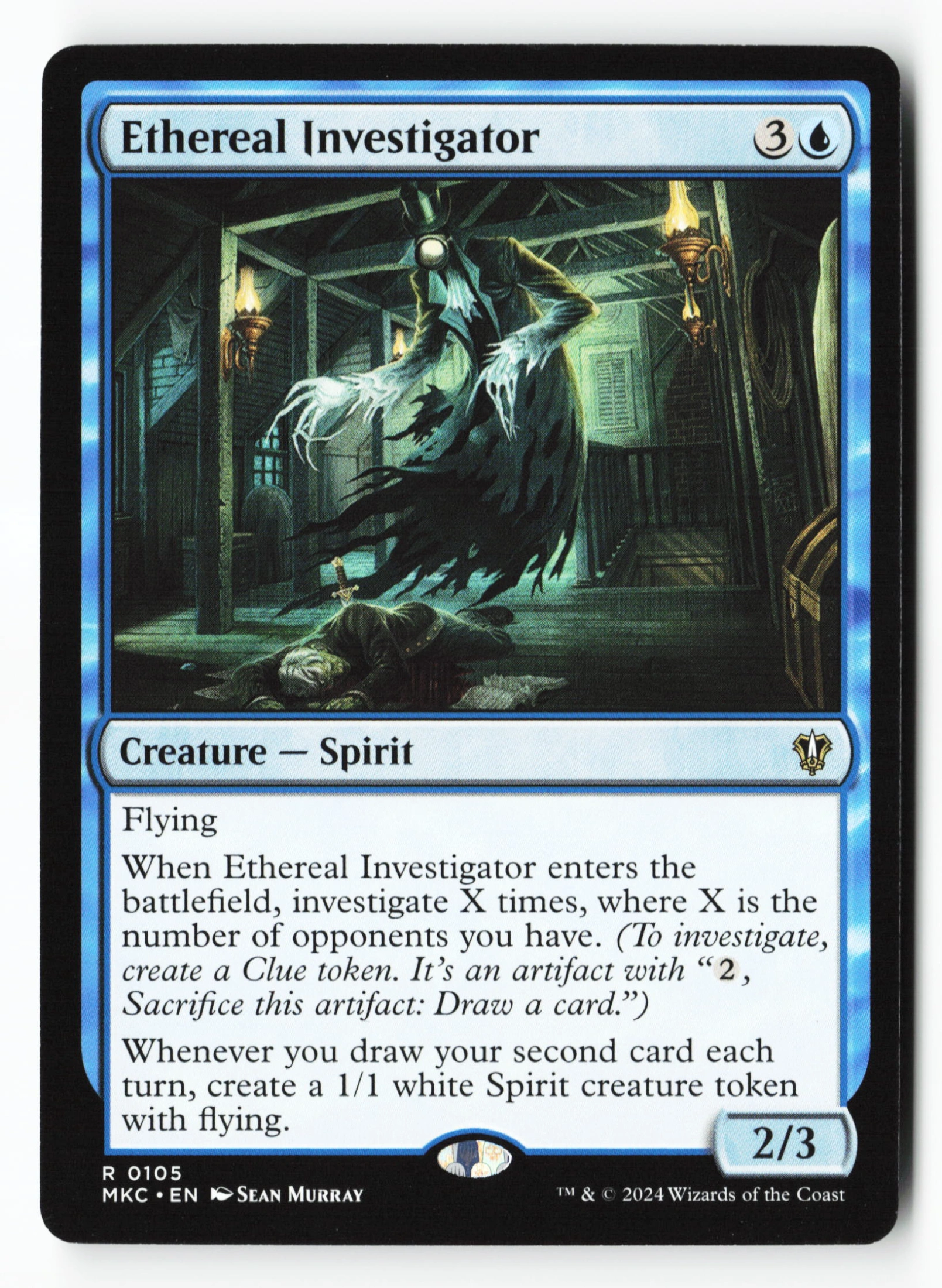 Ethereal Investigator (MKC 105) — Voorkant