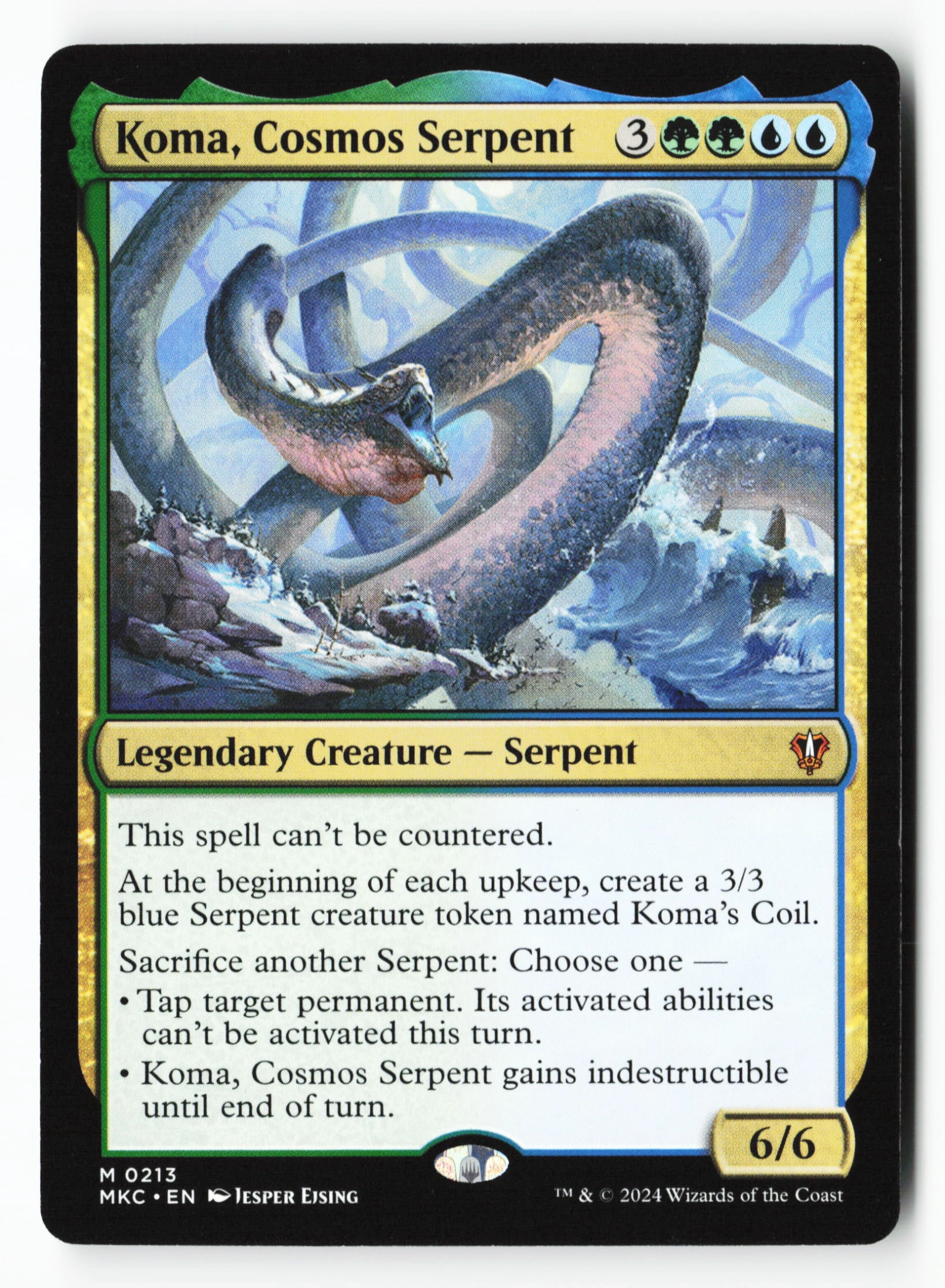 Koma, Cosmos Serpent (MKC 213) — Voorkant